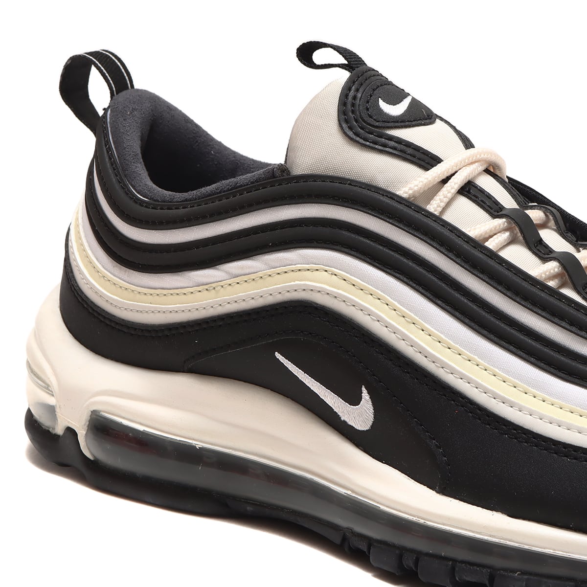 の通販 NIKE AIRMAX97◉ナイキ エアマックス97 ブラック ホワイト W