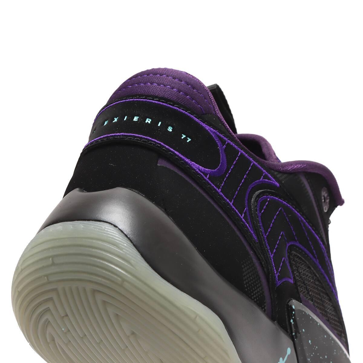 JORDAN BRAND JORDAN LUKA 2 PF BLACK/GLOW-GRAND PURPLE-AURORA GREEN 23FA-Iの画像