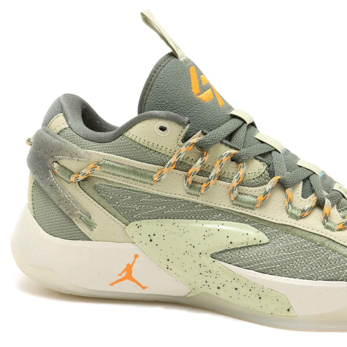 JORDAN BRAND JORDAN LUKA 2 S PF OLIVE AURA/VIVID ORANGE-OIL GREEN 