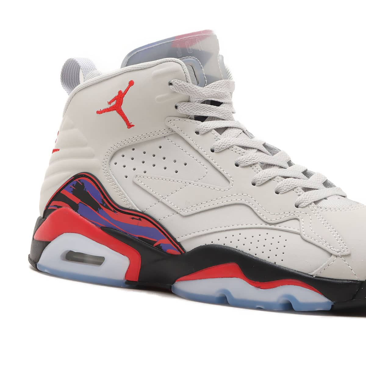 JORDAN BRAND JORDAN MVP NEUTRAL GREY/UNIVERSITY RED-BLACK