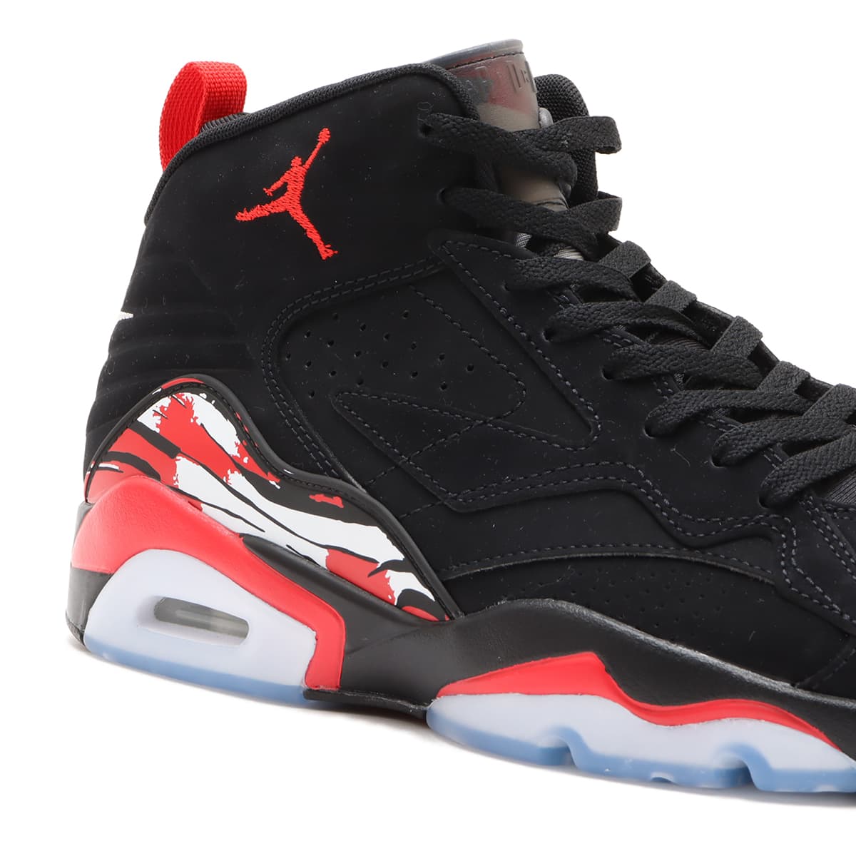 JORDAN BRAND JORDAN MVP BLACK/UNIVERSITY RED-WHITE
