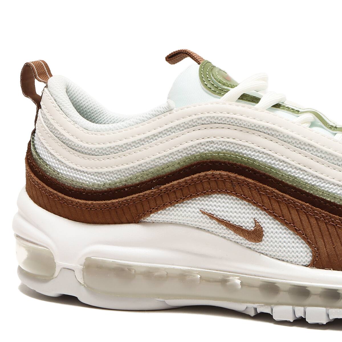 NIKE WMNS AIR MAX 97 SE SUMMIT WHITE/ARCHAEO BROWN-WHITE 22HO-I