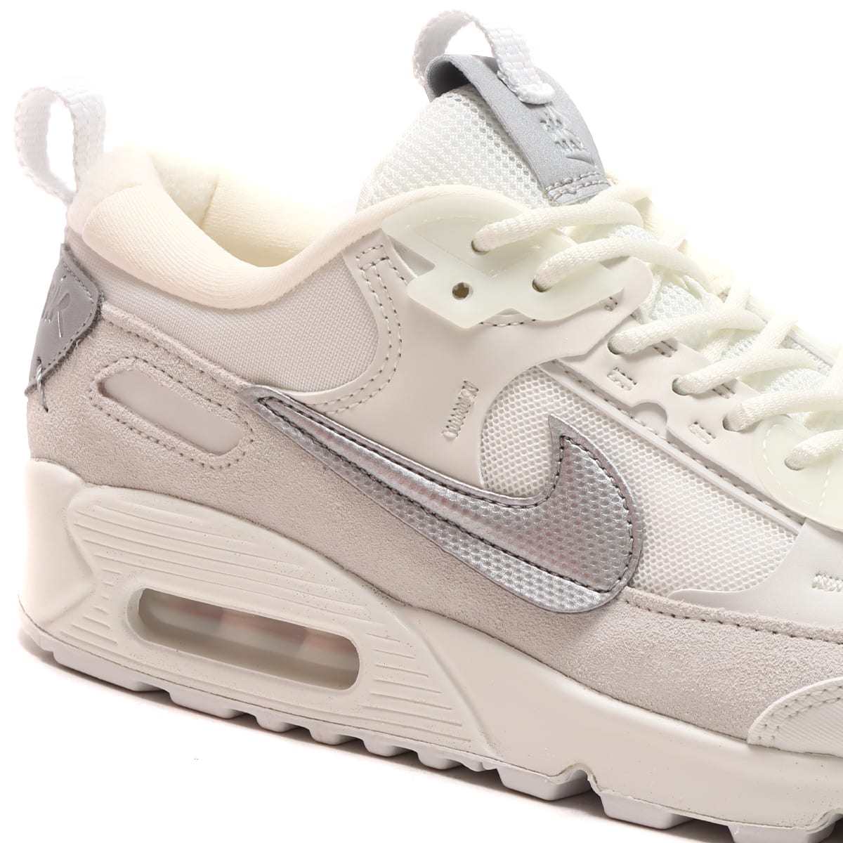 NIKE W AIR MAX 90 FUTURA SUMMIT WHITE/SAIL-METALLIC SILVER 22HO-I