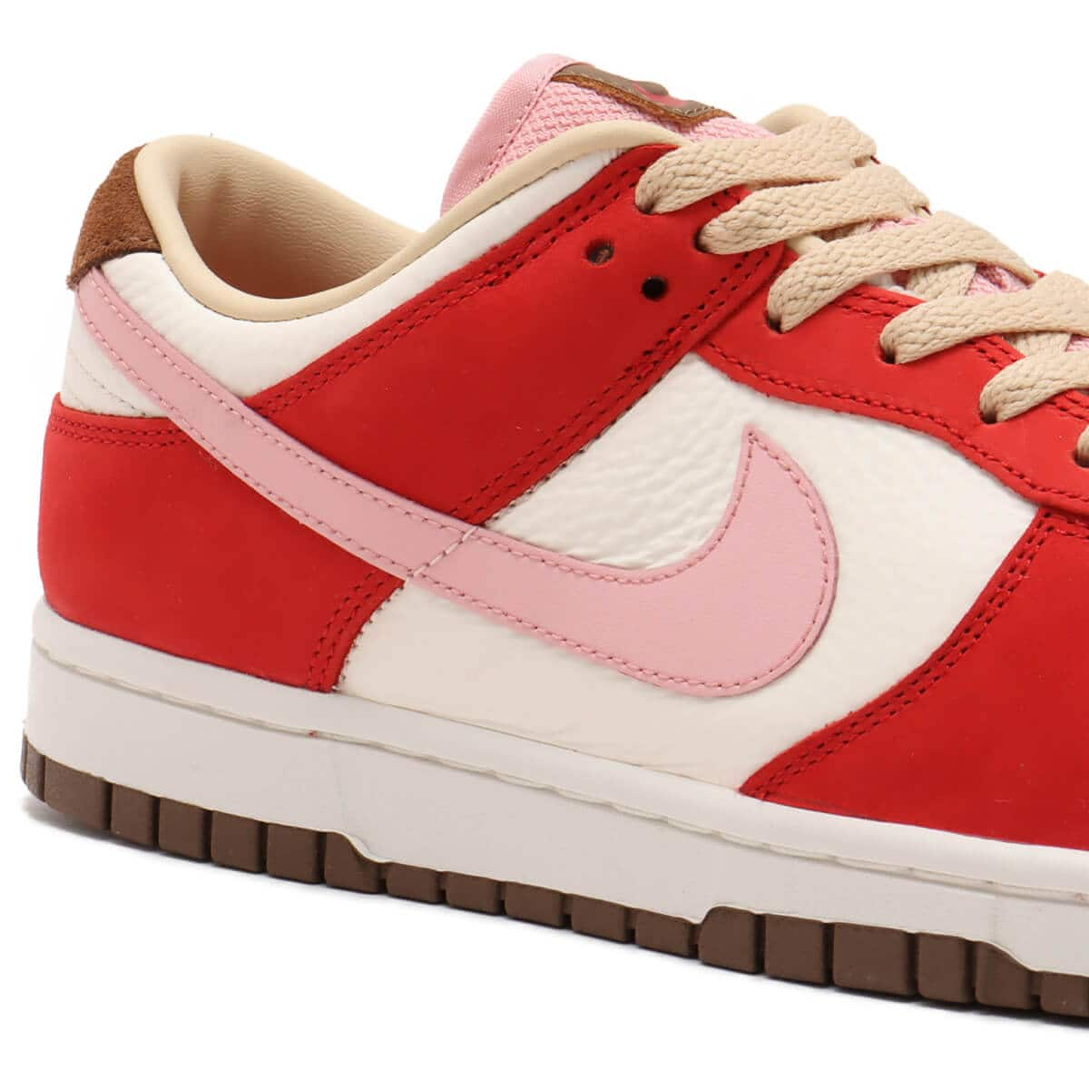 NIKE W DUNK LOW PRM SPORT RED/SHEEN-STRAW-SAIL