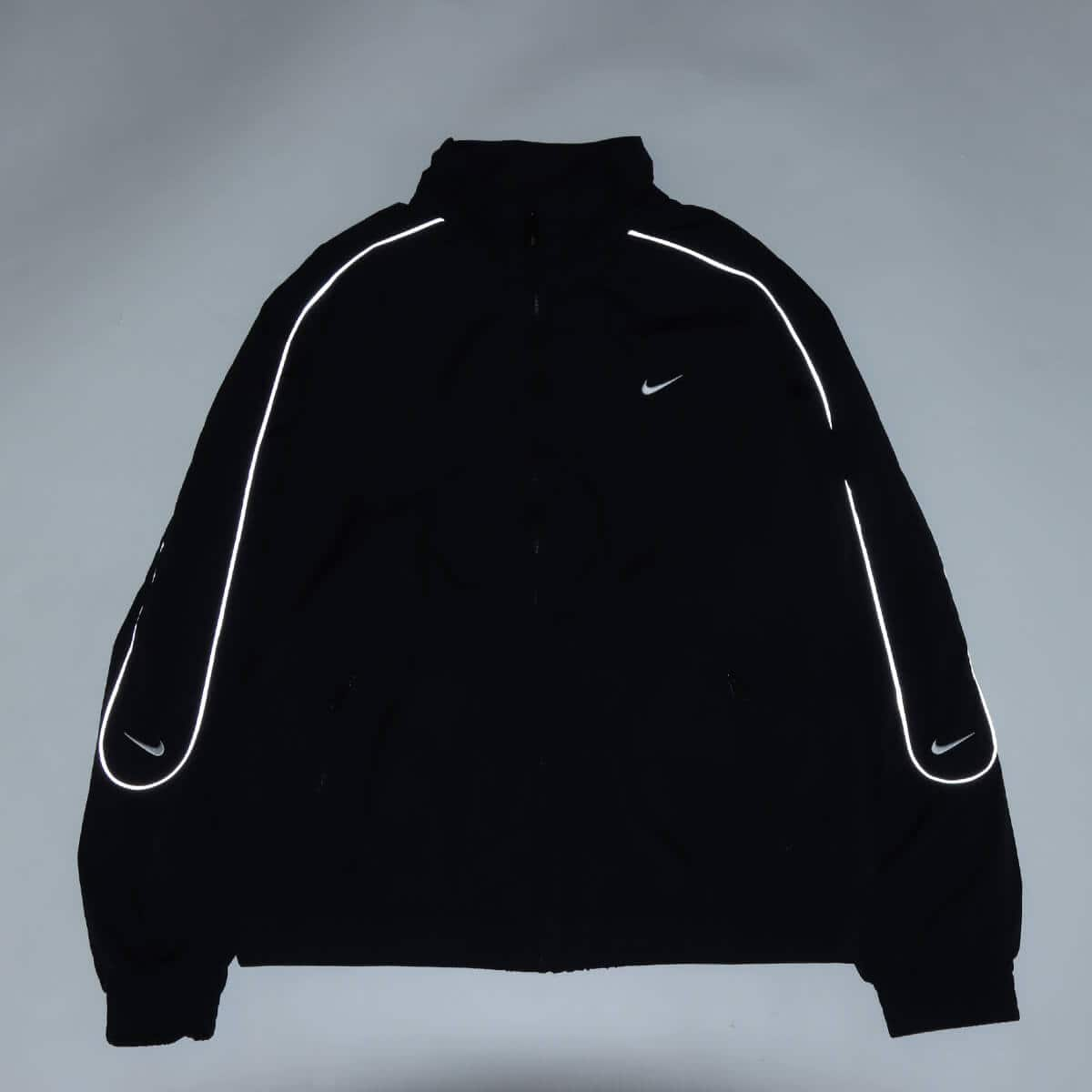 NIKE AS M NK SOLO SWSH WVN TRK JKT BLACK/WHITE 24SP-I