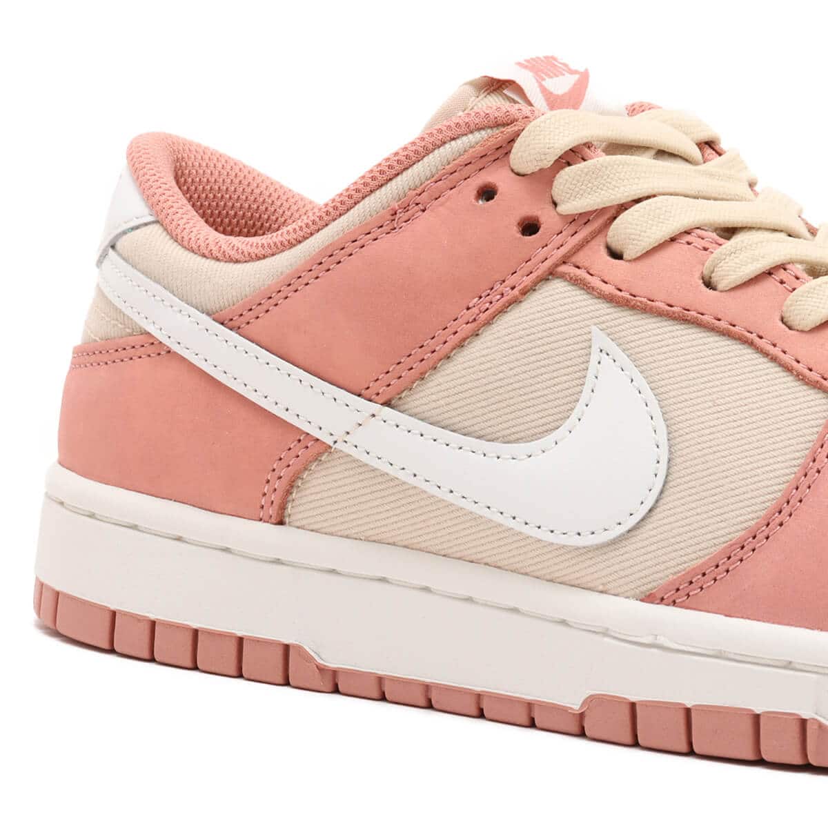 NIKE DUNK LOW RETRO PRM RED STARDUST/SUMMIT WHITE-SANDDRIFT