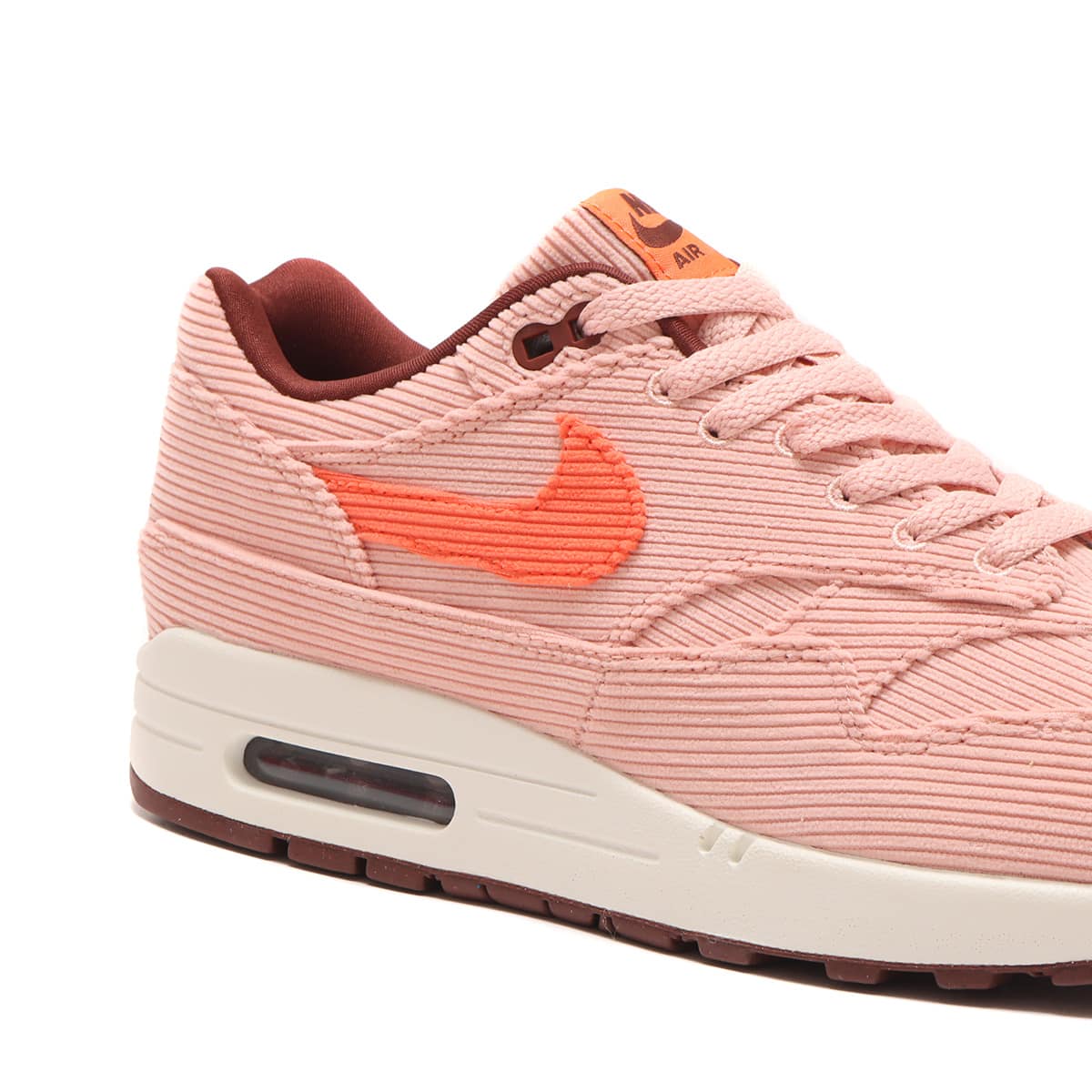 NIKE AIR MAX 1 PRM CORAL STARDUST/BRIGHT CORAL-OXEN BROWN 23SU-I