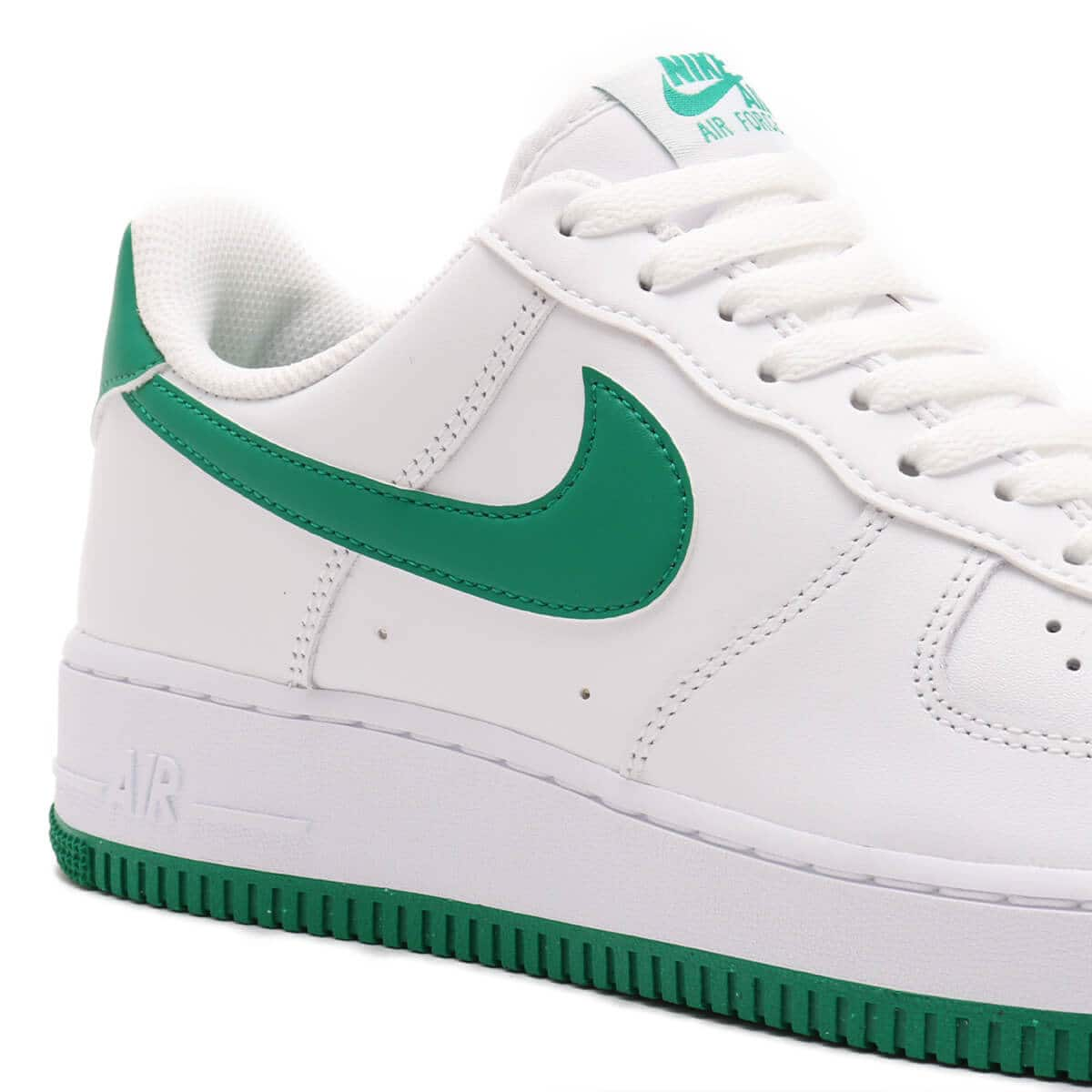 NIKE AIR FORCE 1 '07 WHITE/MALACHITE-WHITE