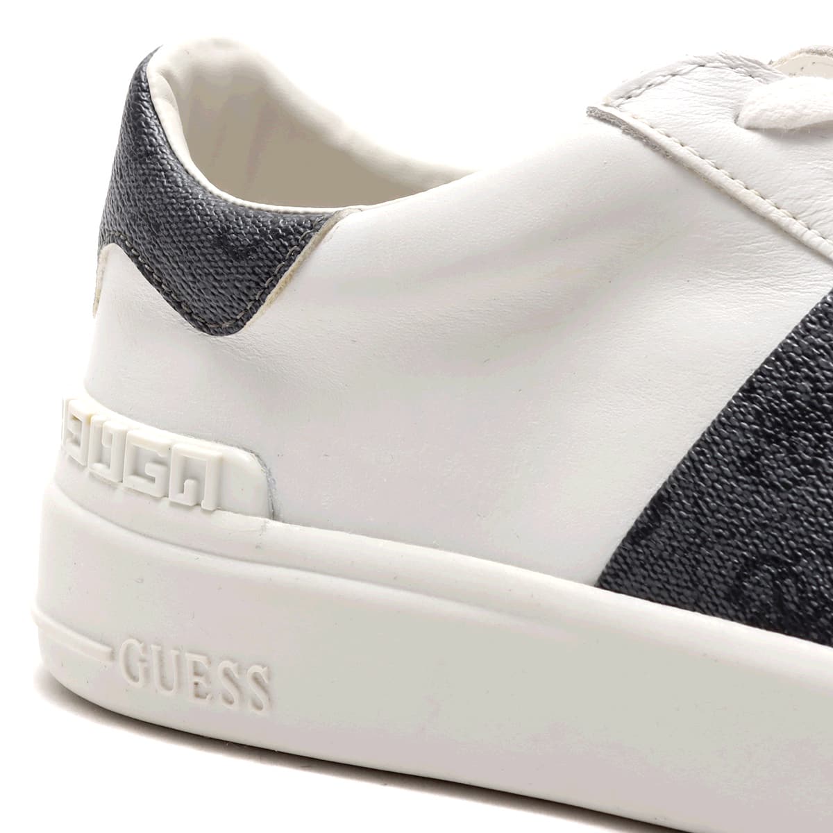 GUESS VERONA STRIPE LOW WHITE COAL 21SS-I