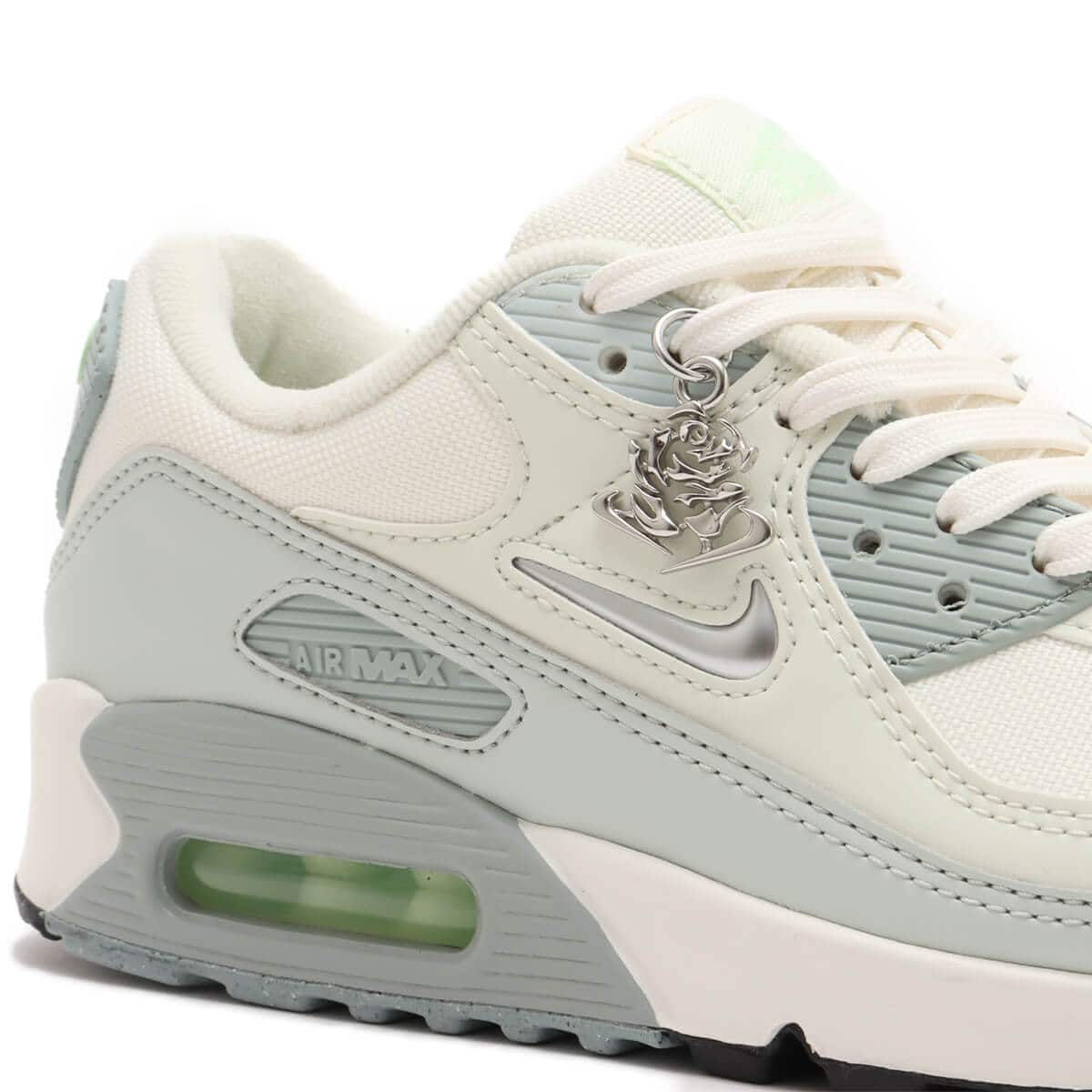 NIKE W AIR MAX 90 SE SAIL/METALLIC SILVER-SEA GLASS|atmos（アトモス） 公式オンラインストア