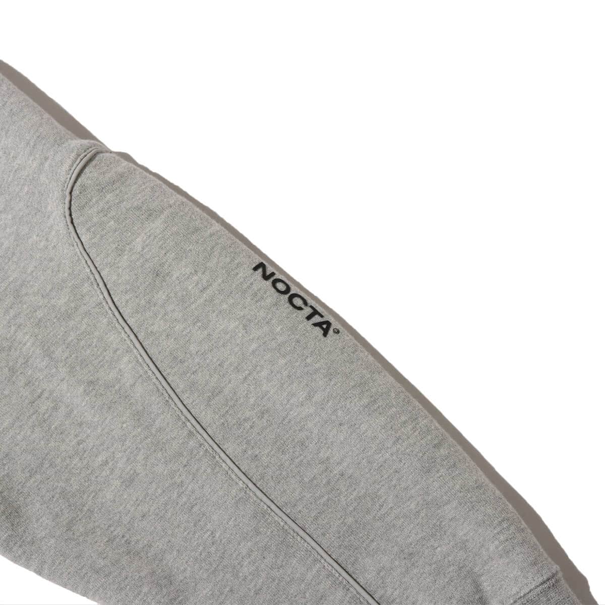 NIKE M NRG NOCTA CS HOODIE FLC DK GREY HEATHER/MATTE SILVER/BLACKの画像