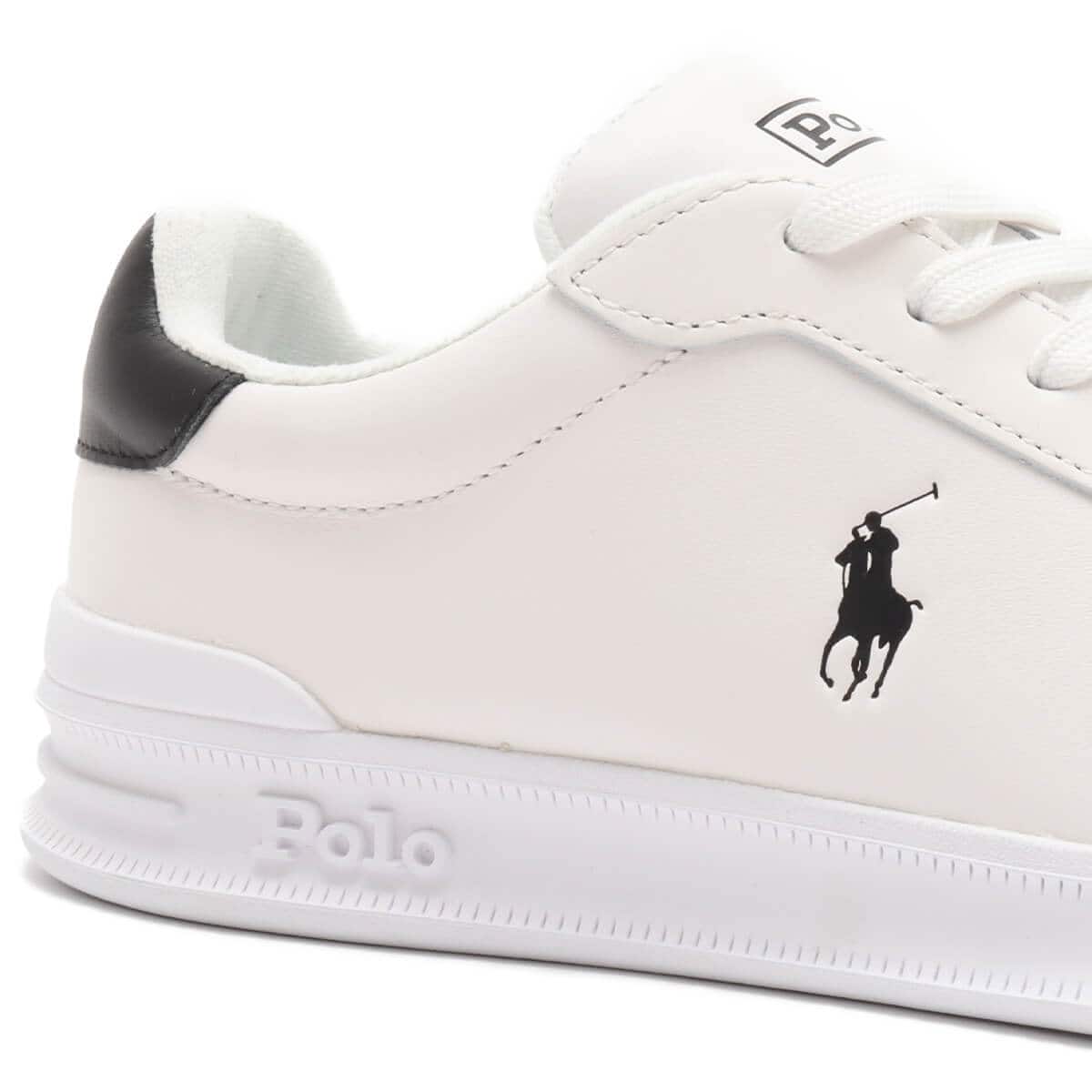 POLO RALPH LAUREN HRT CT II WHITE/BLACKの画像