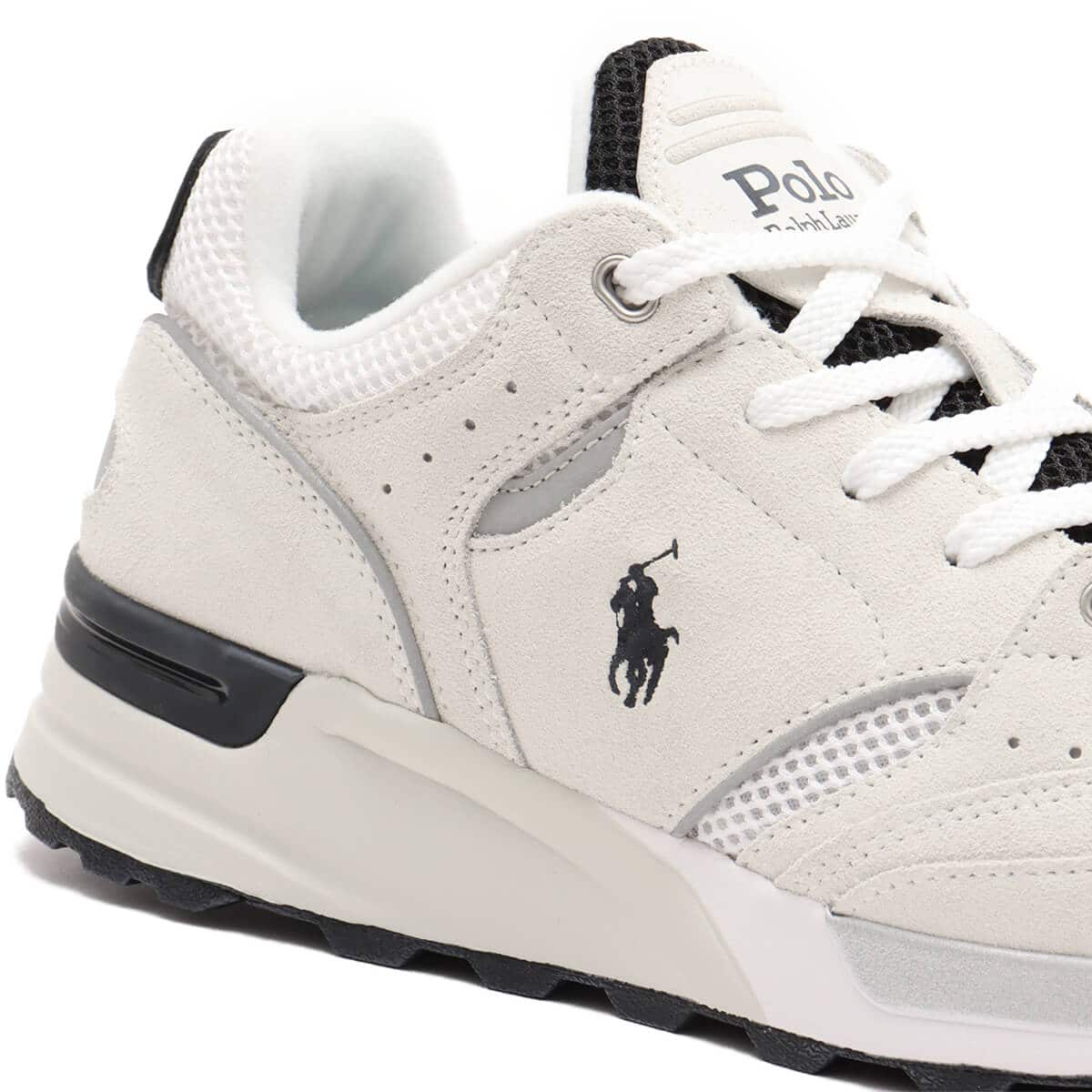 POLO RALPH LAUREN TRACKSTR 200 WHITE/BLACK の画像