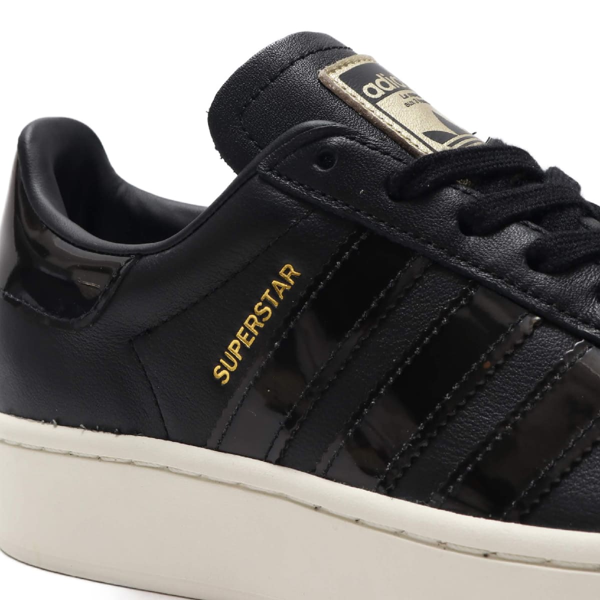 adidas SUPERSTARBOLD W CORE BLACK/OFF WHITE/GOLD METARIC 20SS-S