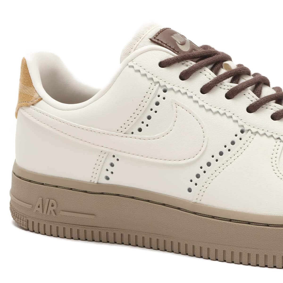 NIKE WMNS AIR FORCE 1 '07 LX SAIL/SAIL-KHAKI-CACAO WOW 23HO-I