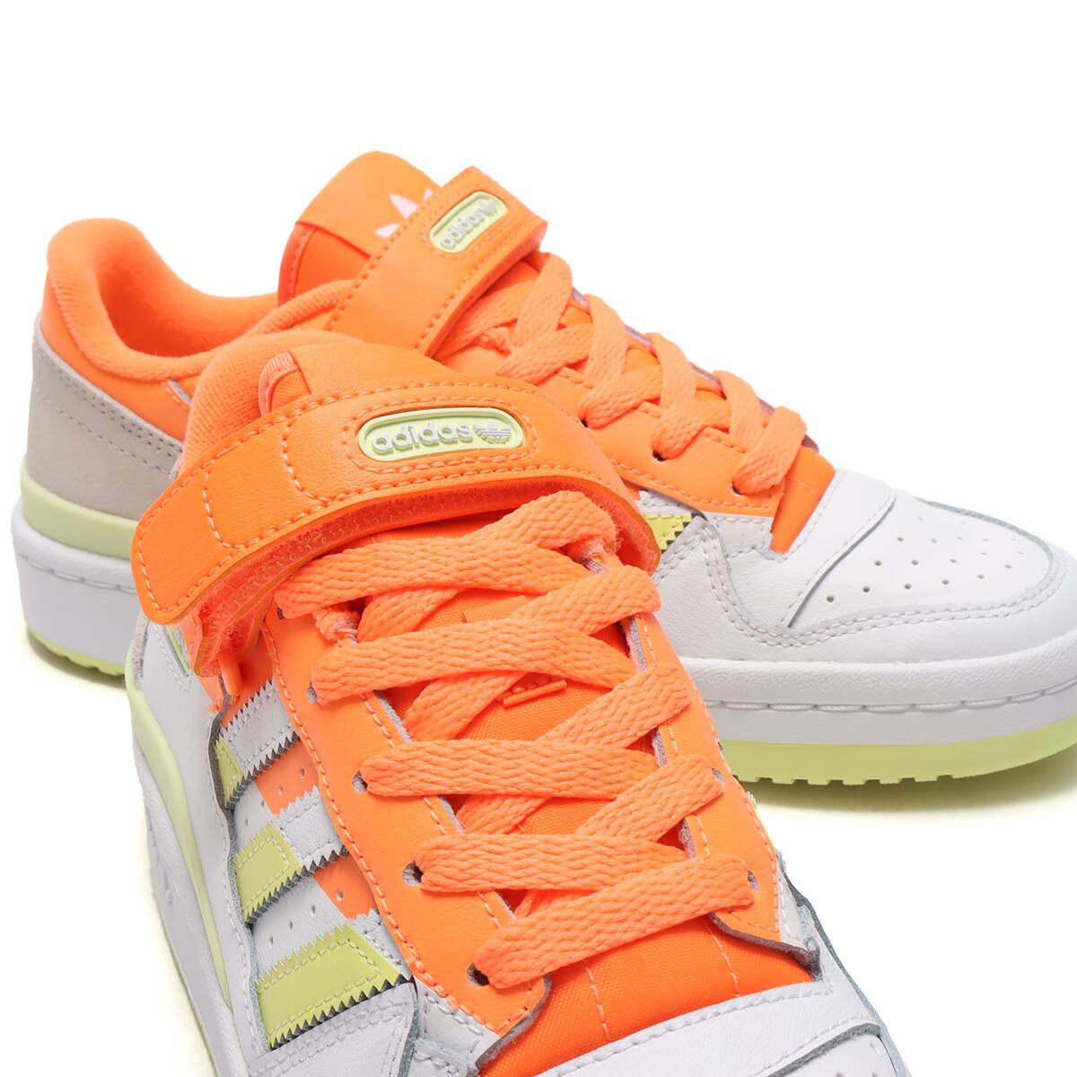 Adidas Forum Low Premium W Screaming Orange Yellowtint Footwear White 21ss I