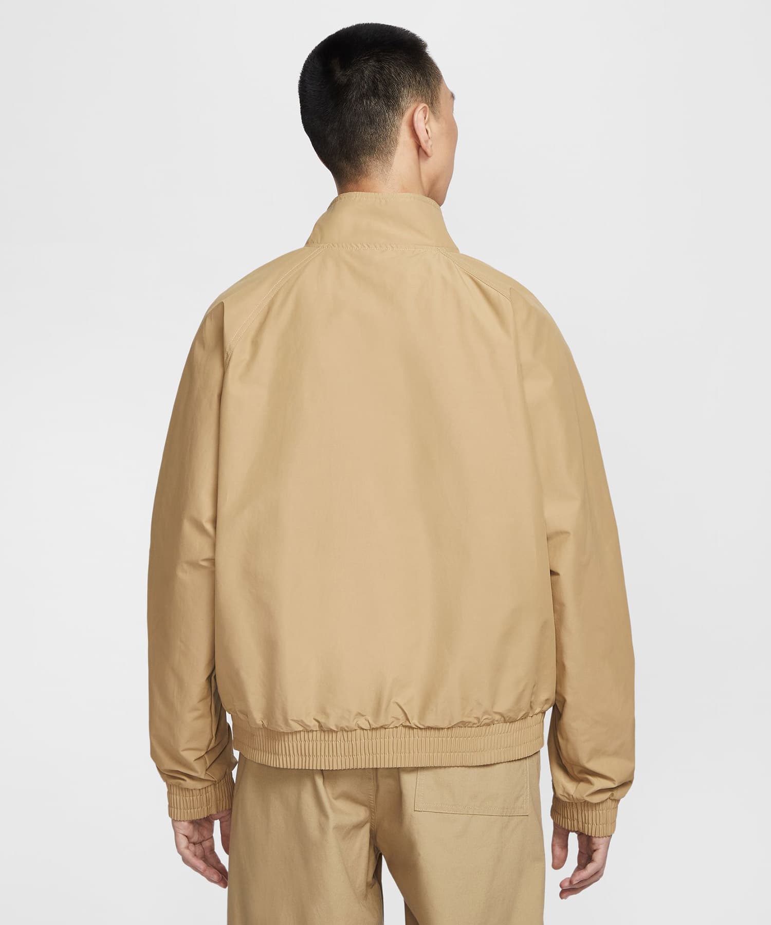 NIKE AS M NK CLUB FUTURA  JKT PARACHUTE BEIGE/WHITEの画像