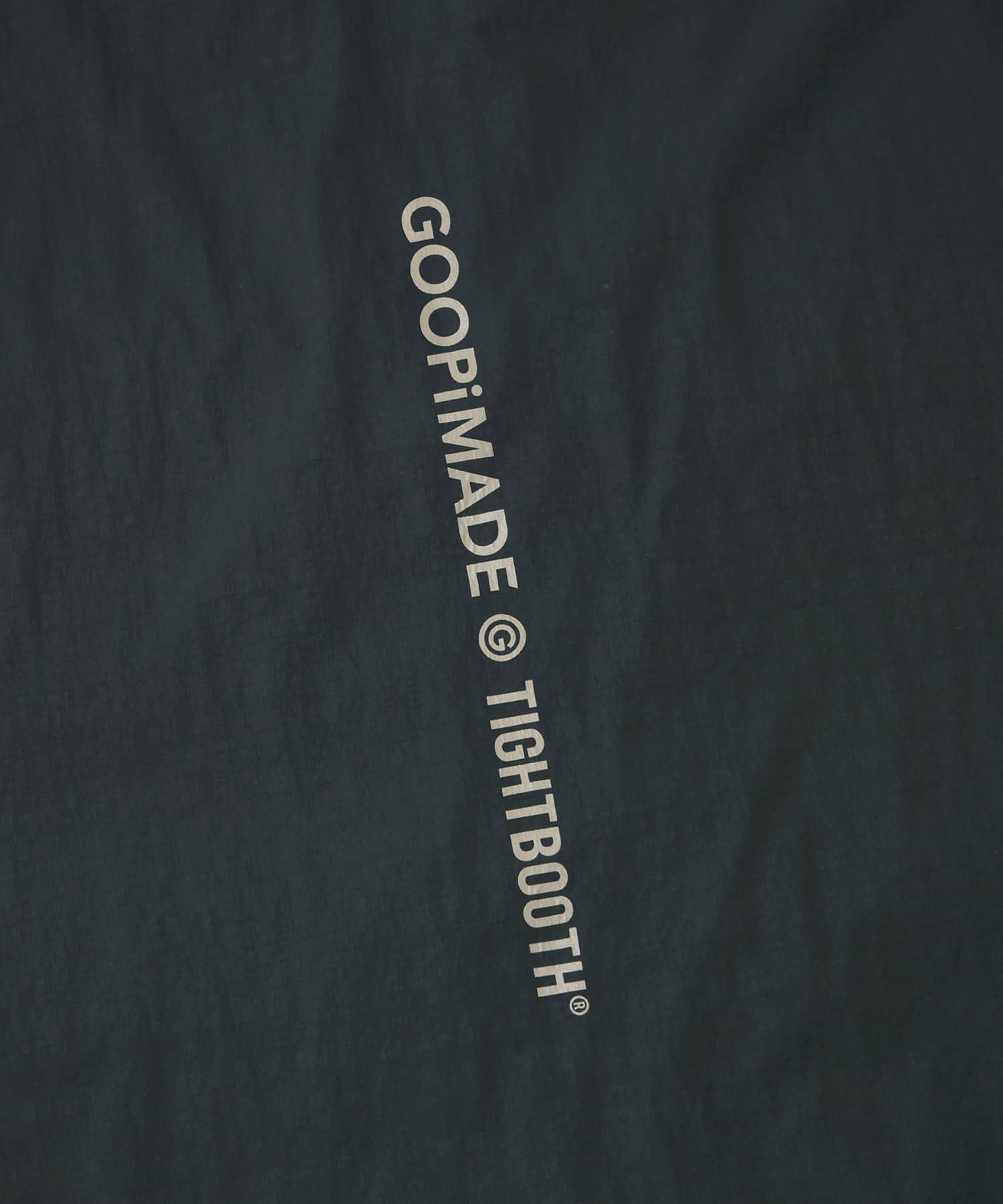 GOOPiMADE x TIGHTBOOTH Tech Uniform Zip Shirt OLIVEの画像