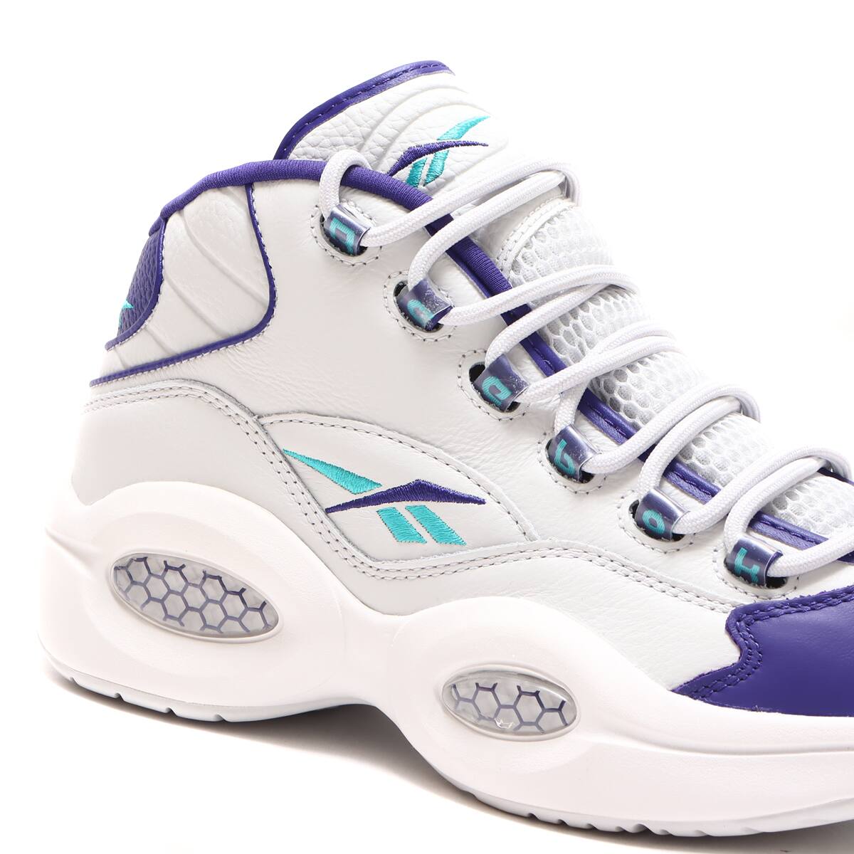 Reebok QUESTION MID COLD GRAY/BOLD PURPLE/CLASSIC TEAL 22FW-S