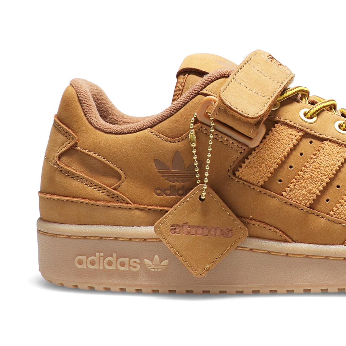 m&m's × adidas Forum Low "Yellow/Brown