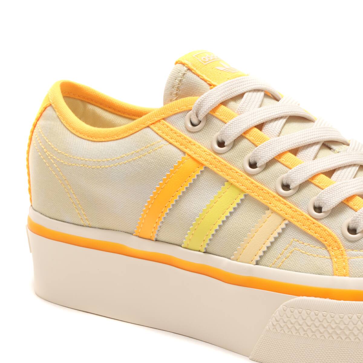 adidas NIZZA PLATFORM W ALMOST YELLOW/ORANGE TINT/WONDER WHITE 22SS-I