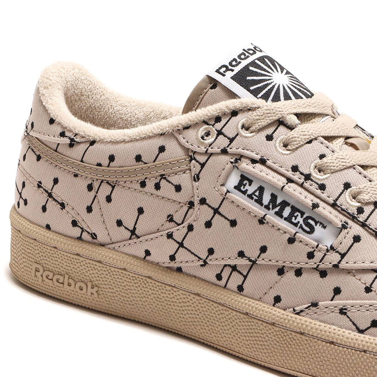 Reebok x Eames CLUB C 85 MODERN BEIGE/MODERN BEIGE/CORE BLACK 21FW-Iの画像