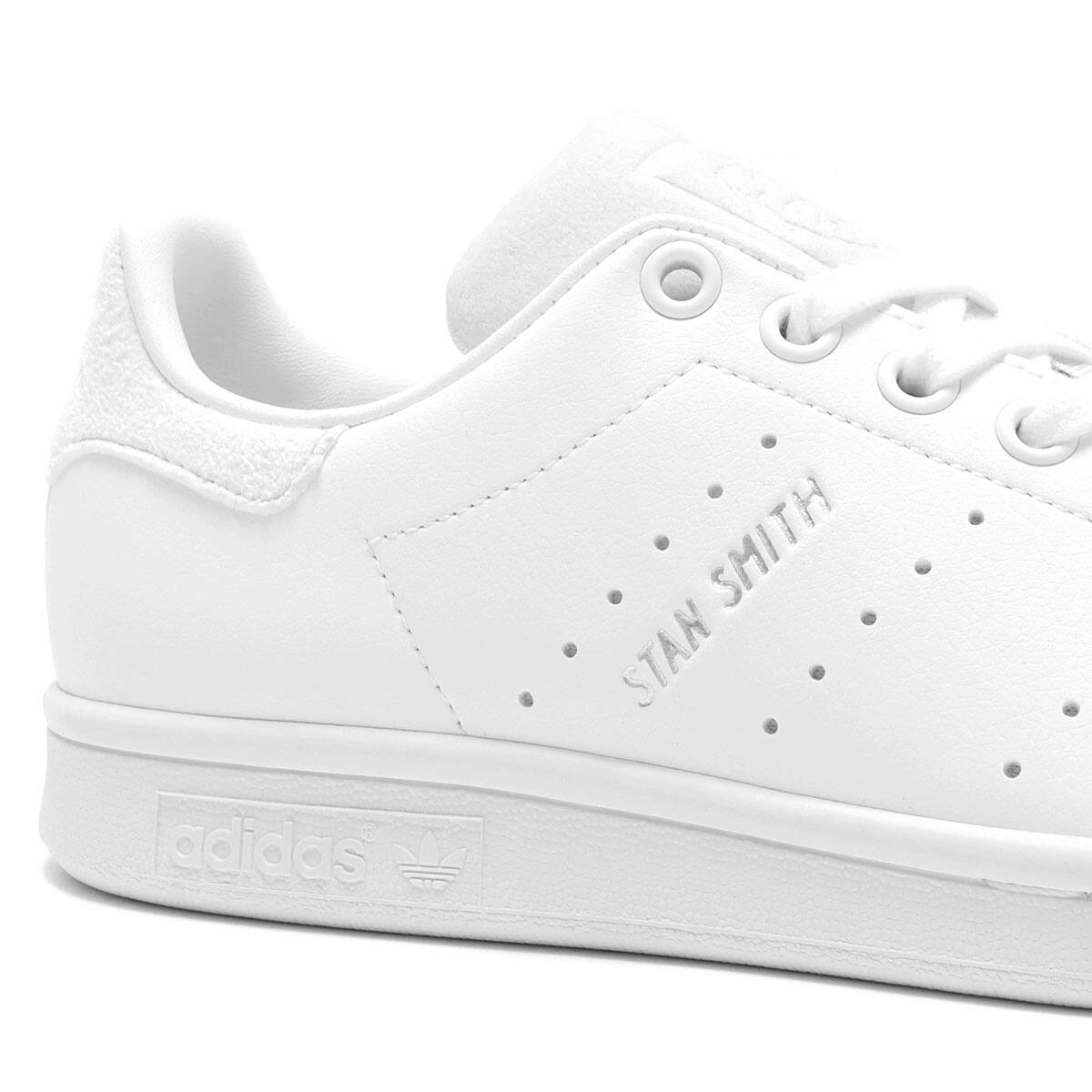 adidas STAN SMITH W FOOTWEAR WHITE/CRYSTAL WHITE/SILVER METALLIC