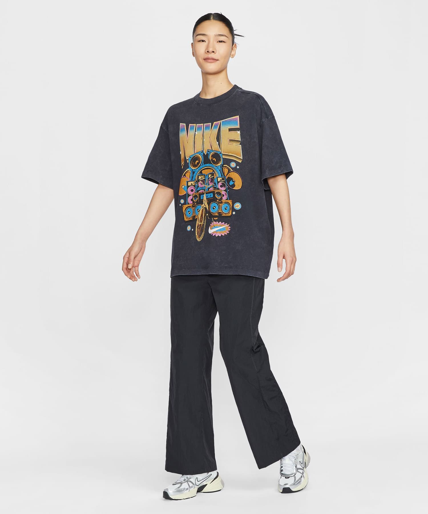 NIKE AS W NSW OS SS TEE FVL BLACKの画像