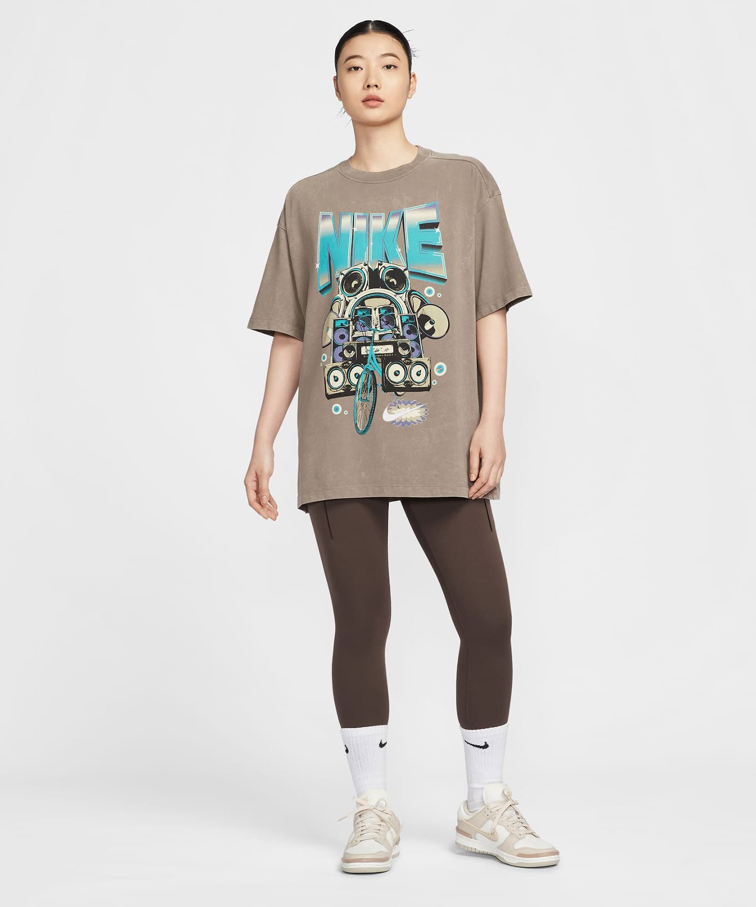 Nike Men's Short Sleeve T-Shirt - 58% Cotton, 41% Polyester