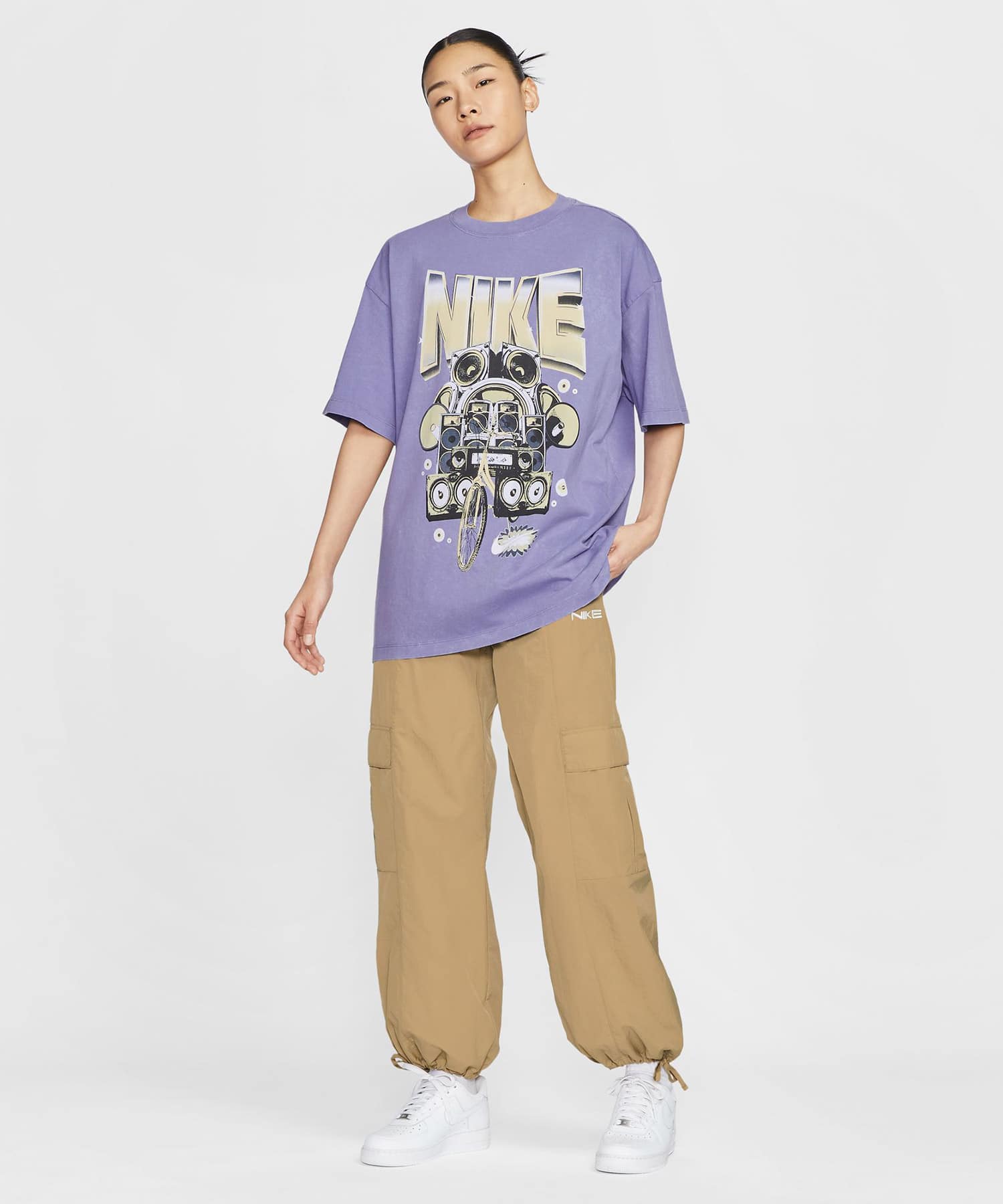 NIKE AS W NSW OS SS TEE FVL DUSTY AMETHYSTの画像
