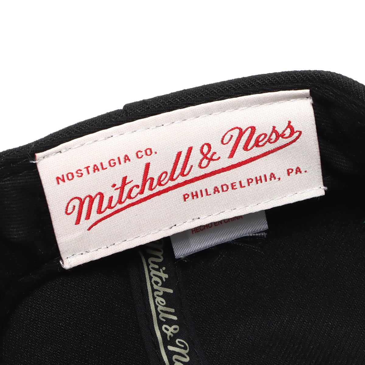 Mitchell & Ness Front Loaded Snapback HWC-CBU CBUBLCK 22SS-Iの画像