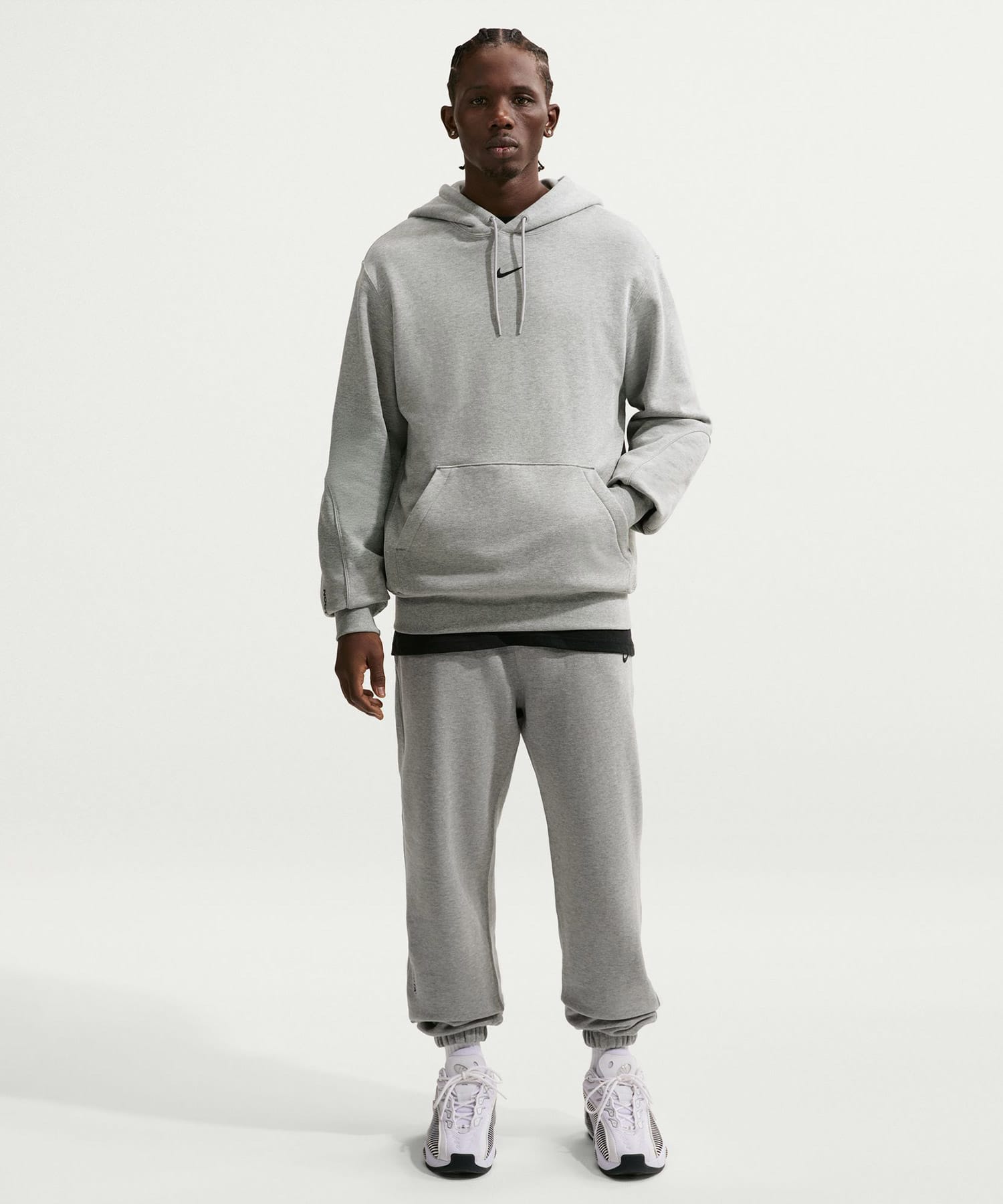 NIKE M NRG CS NOCTA HOODIE FLC 2 GRAYの画像