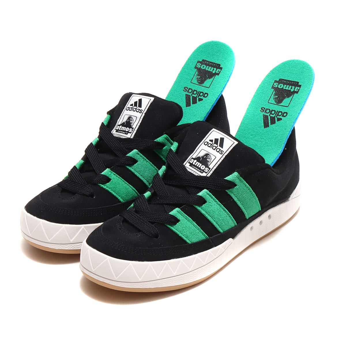 XLARGE×atmos×adidas Adimatic Black/Green