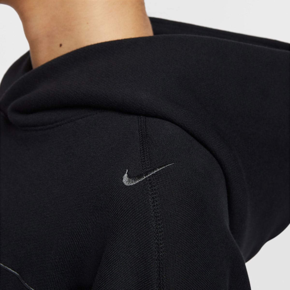 NIKE AS W NSW STREET OOS PO HDY BLACK/ANTHRACITEの画像