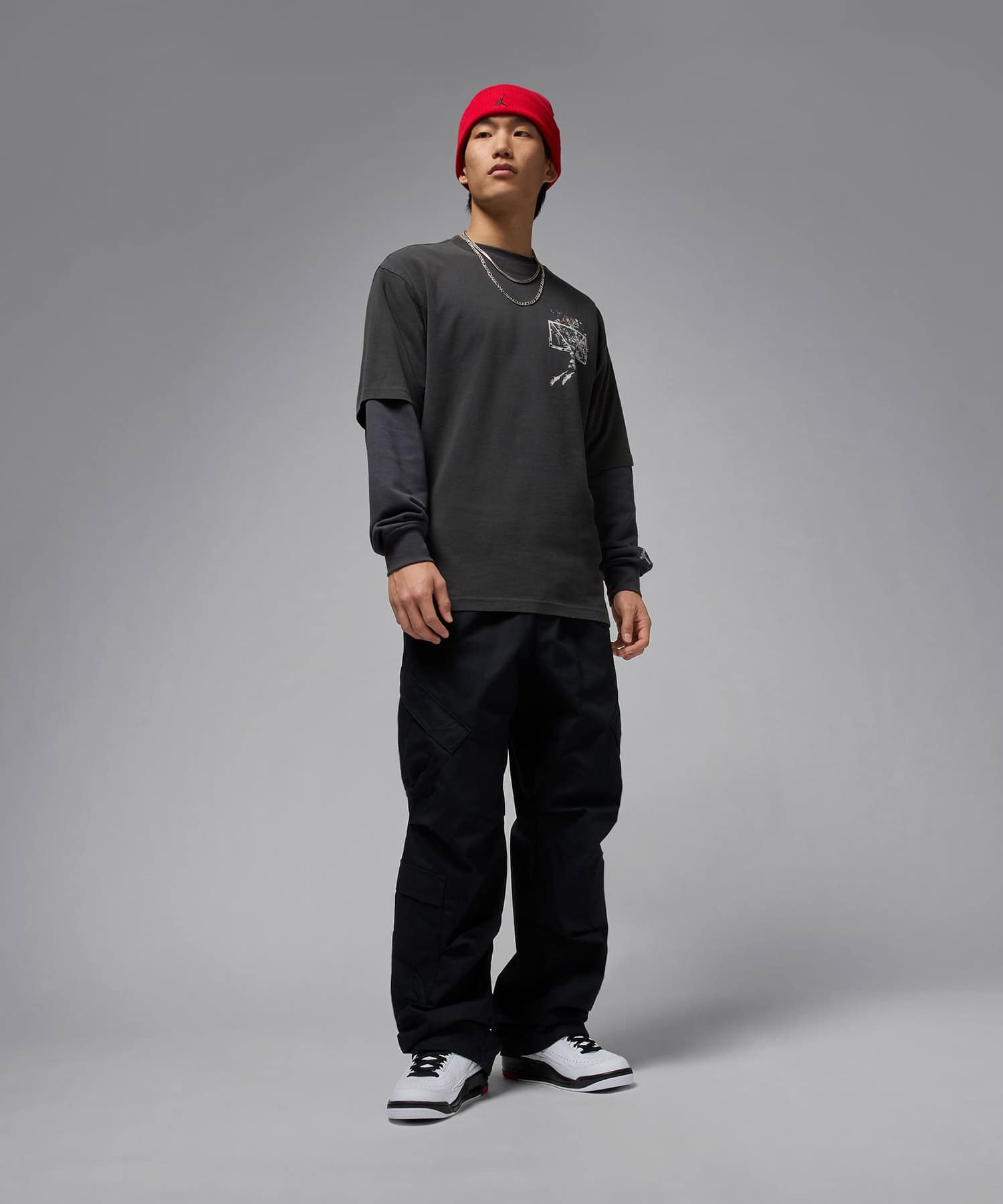 JORDAN BRAND M J FLT UTILITY PANT BLACKの画像