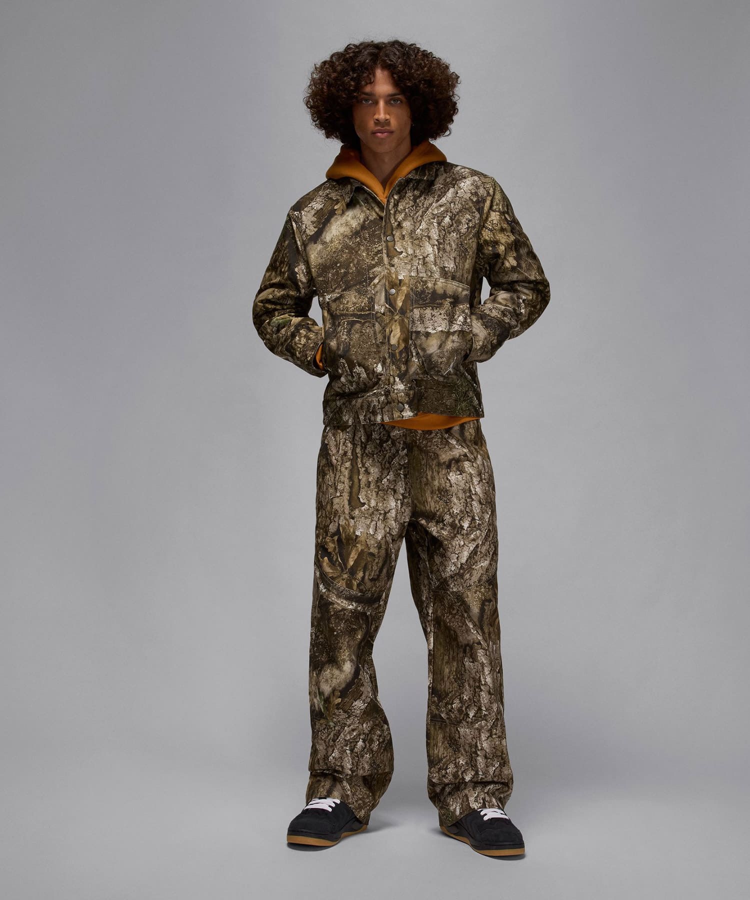 JORDAN BRAND M J FLT CHI JKT RLT MEDIUM OLIVE/SAILの画像