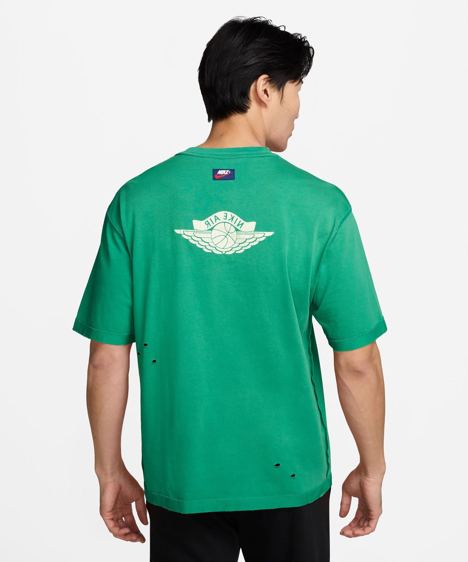 JORDAN BRAND M J RARE AIR WSH 85 SS CREW STADIUM GREEN/SAILの画像