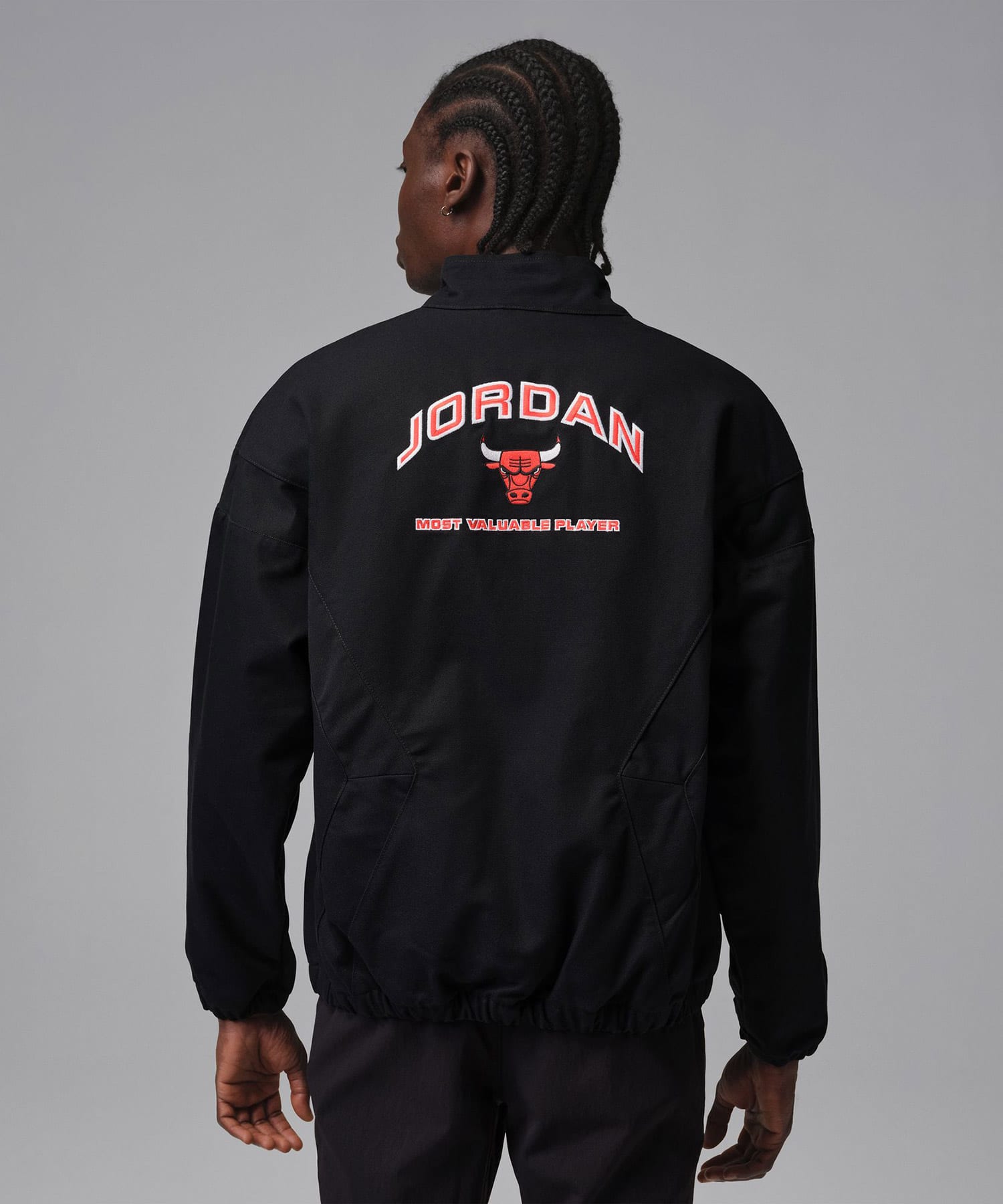 JORDAN BRAND M J FLT GFX WORKWEAR JKT BLACKの画像