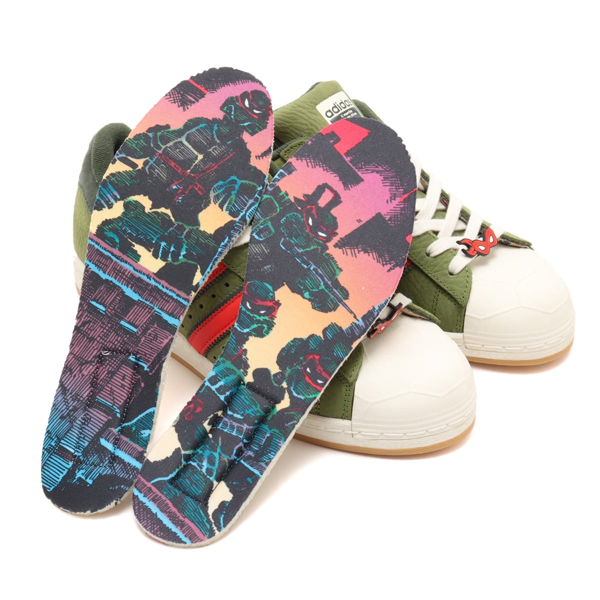 adidas TMNT SHELLTOE CRAGRN/PANTON/SHAGRN