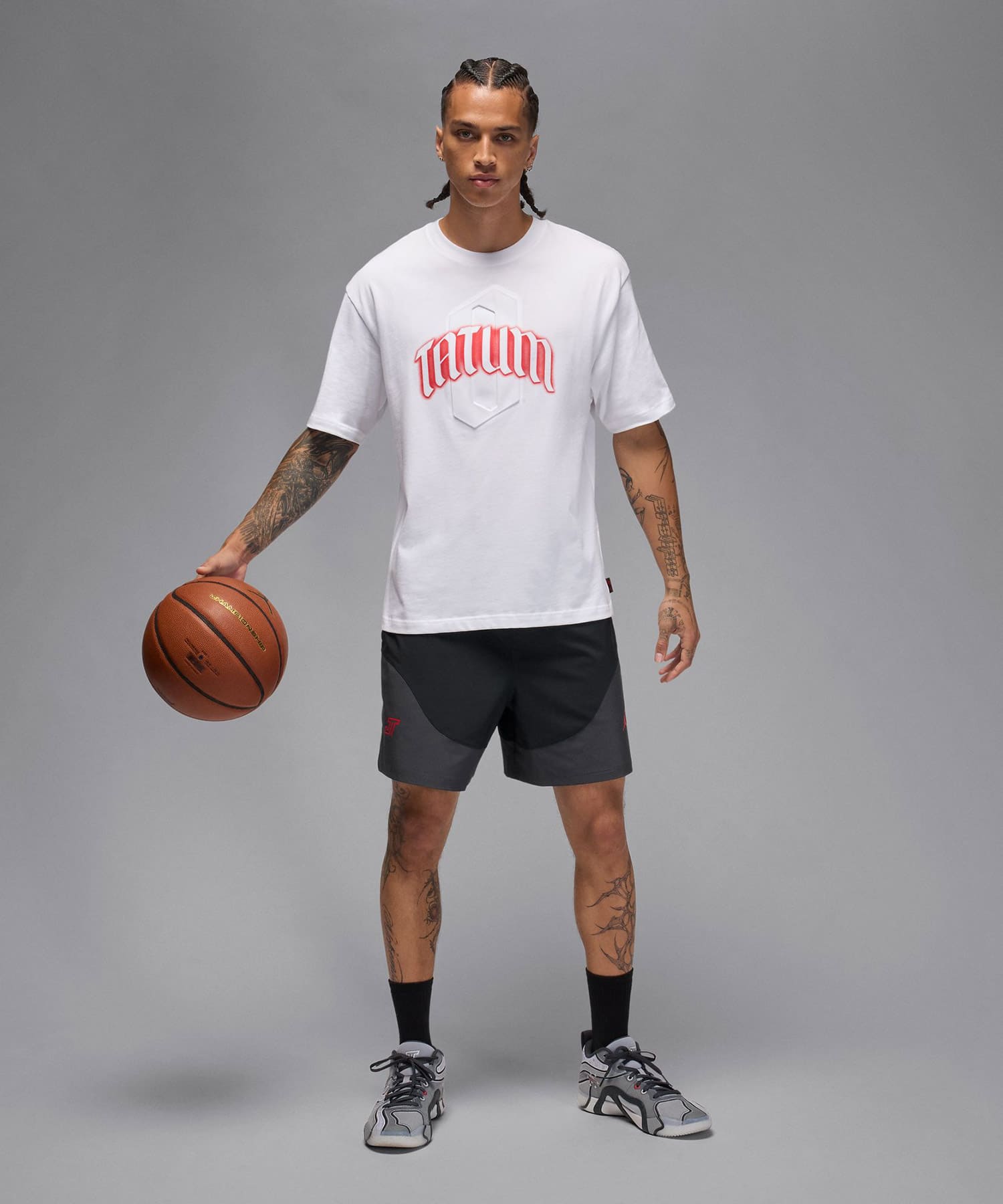 JORDAN BRAND M J DF SPRT WOVEN SHORT JT BLACK/ANTHRACITE/UNIVERSITY REDの画像