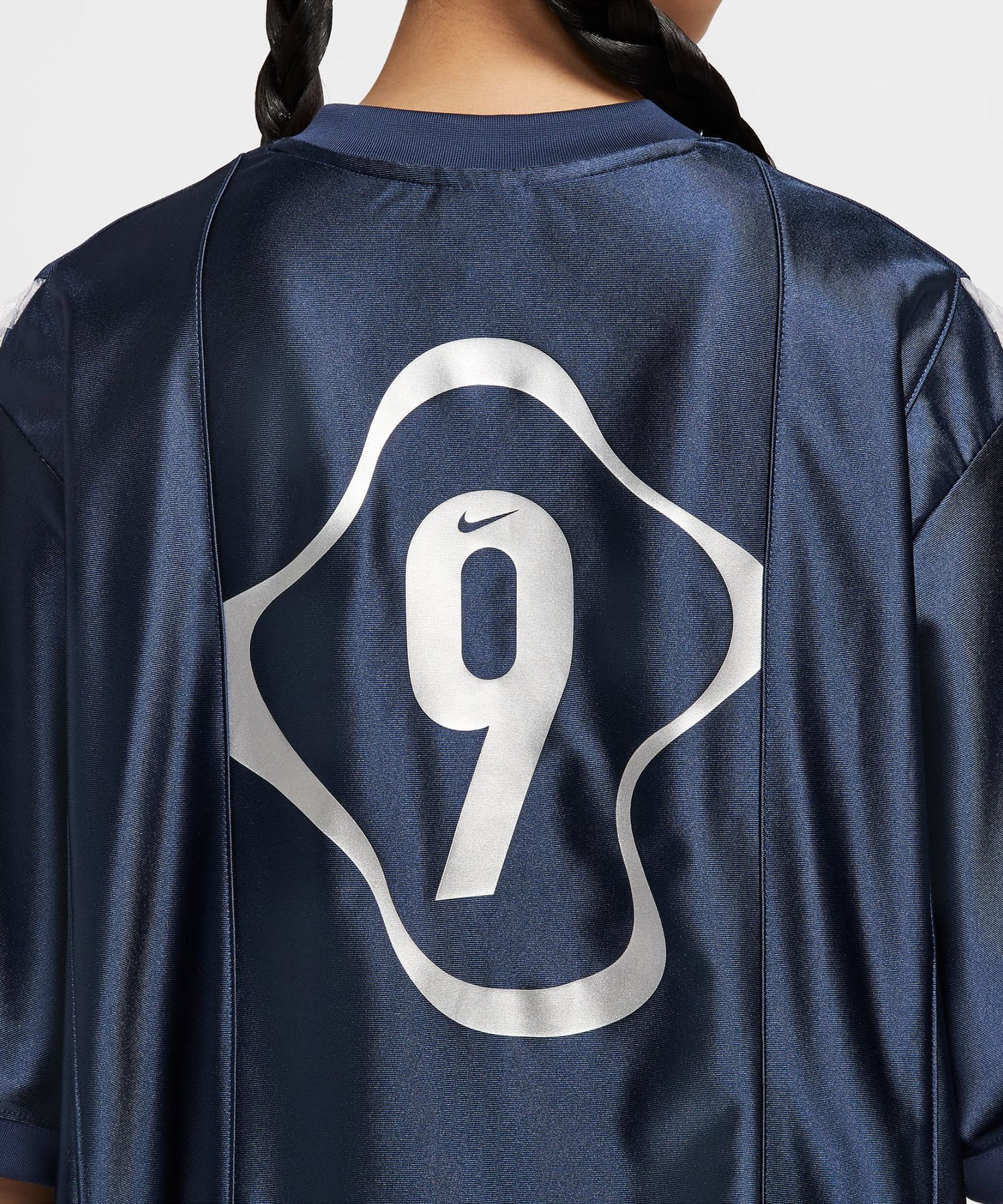 NIKE AS W NSW SS GX JRSY TOP GCEL MIDNIGHT NAVYの画像