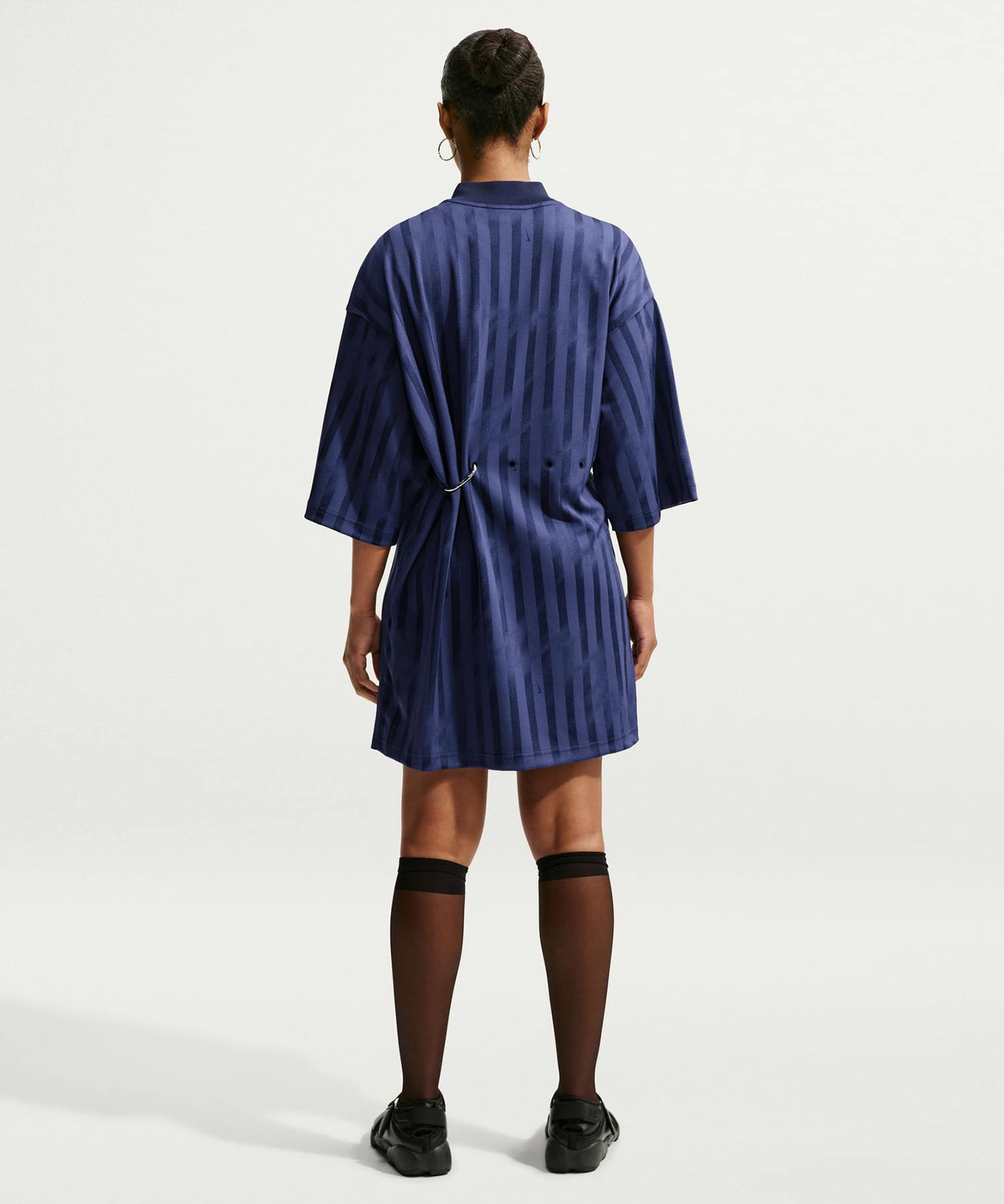 NIKE W RNWY JERSEY DRESS BLACKの画像
