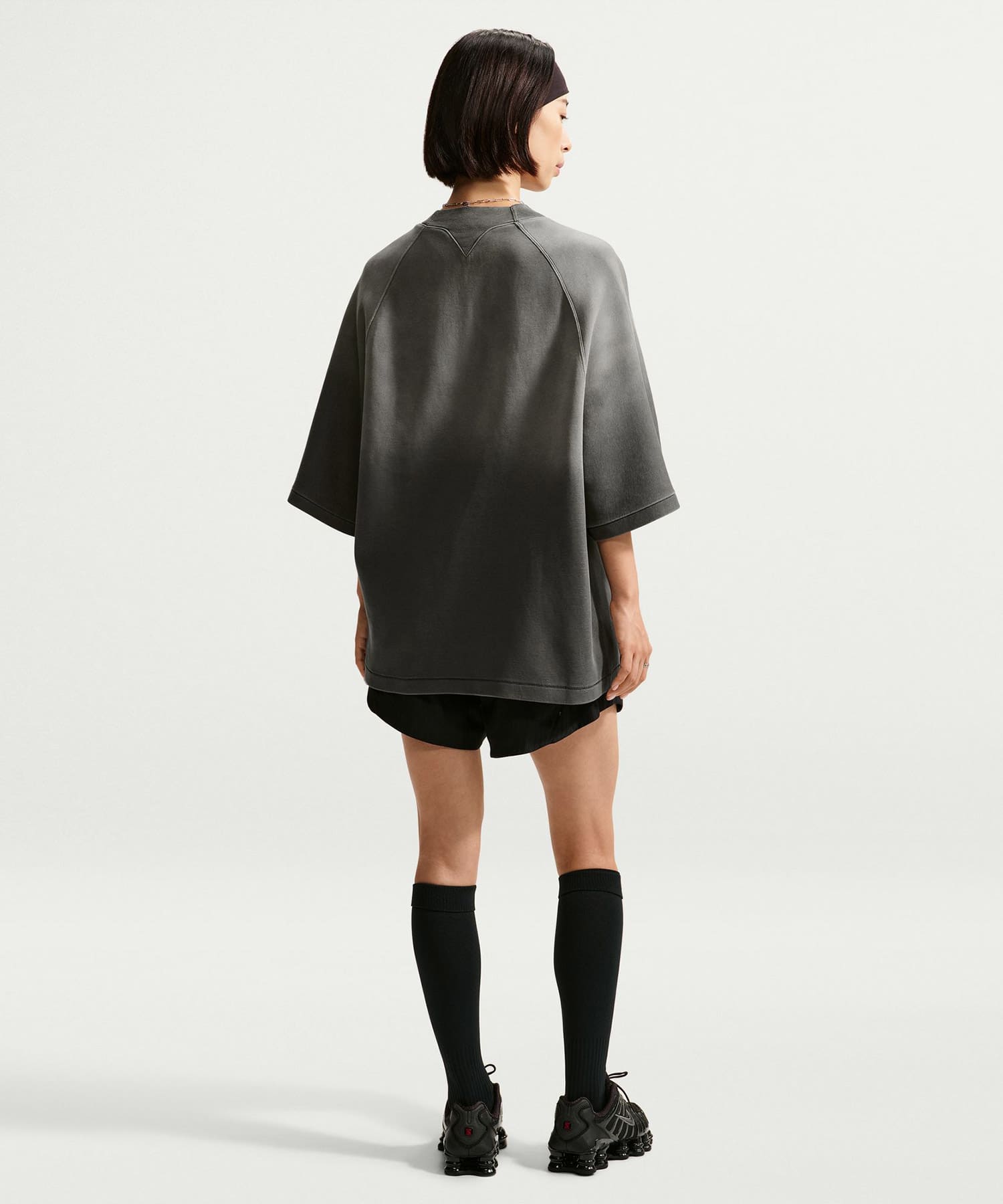 NIKE W NRG NK SS TOP BLACKの画像