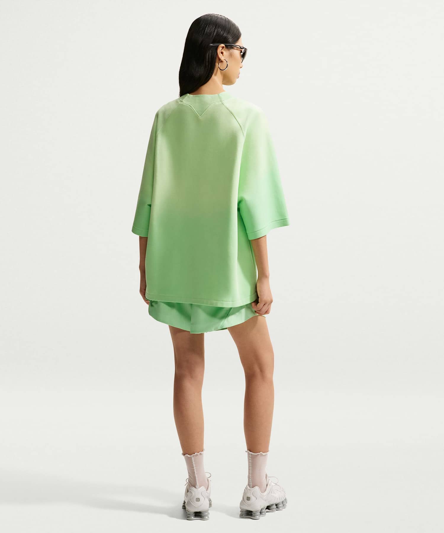 NIKE W NRG NK SS TOP GREENの画像