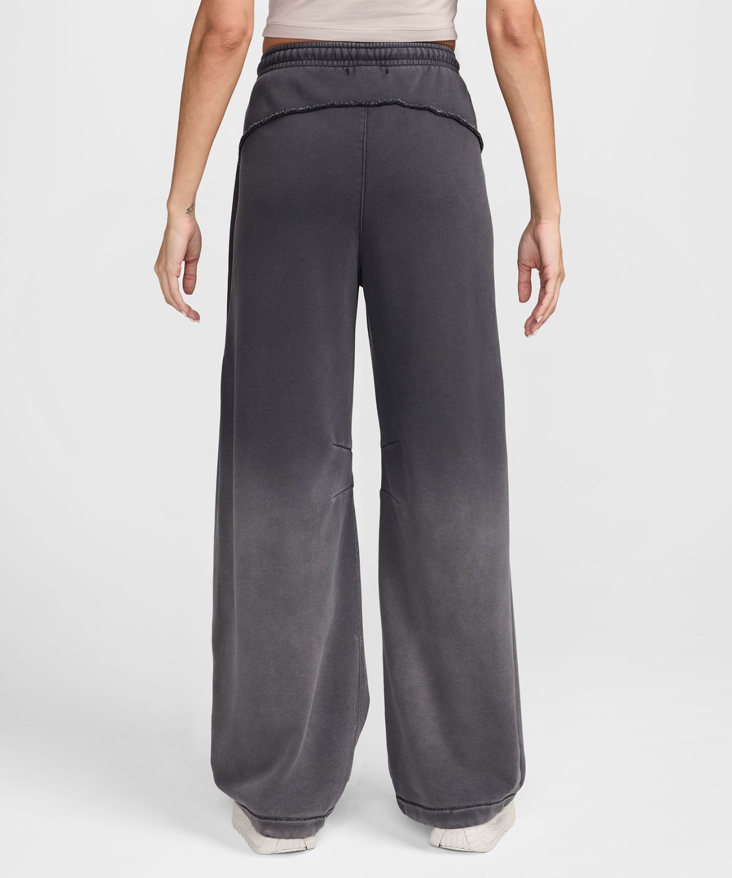 NIKE W NRG NK STUDIO FLEECE PANT BLACKの画像