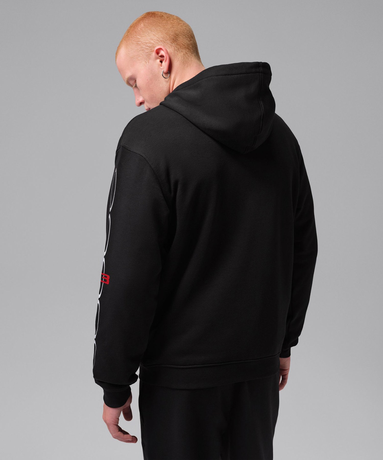 JORDAN BRAND M J DF SPRT CSVR GFX FLC PO BLACKの画像