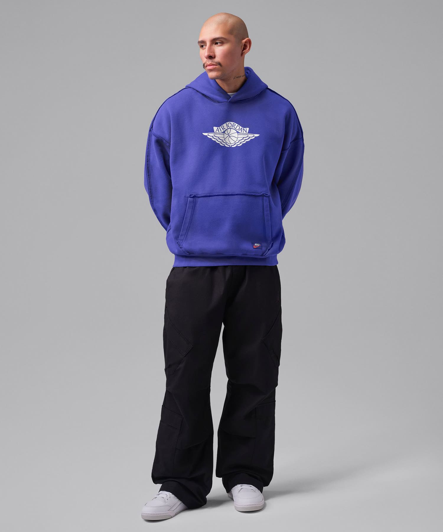 JORDAN BRAND M J FLT WINGS FLC PO PURPLEの画像
