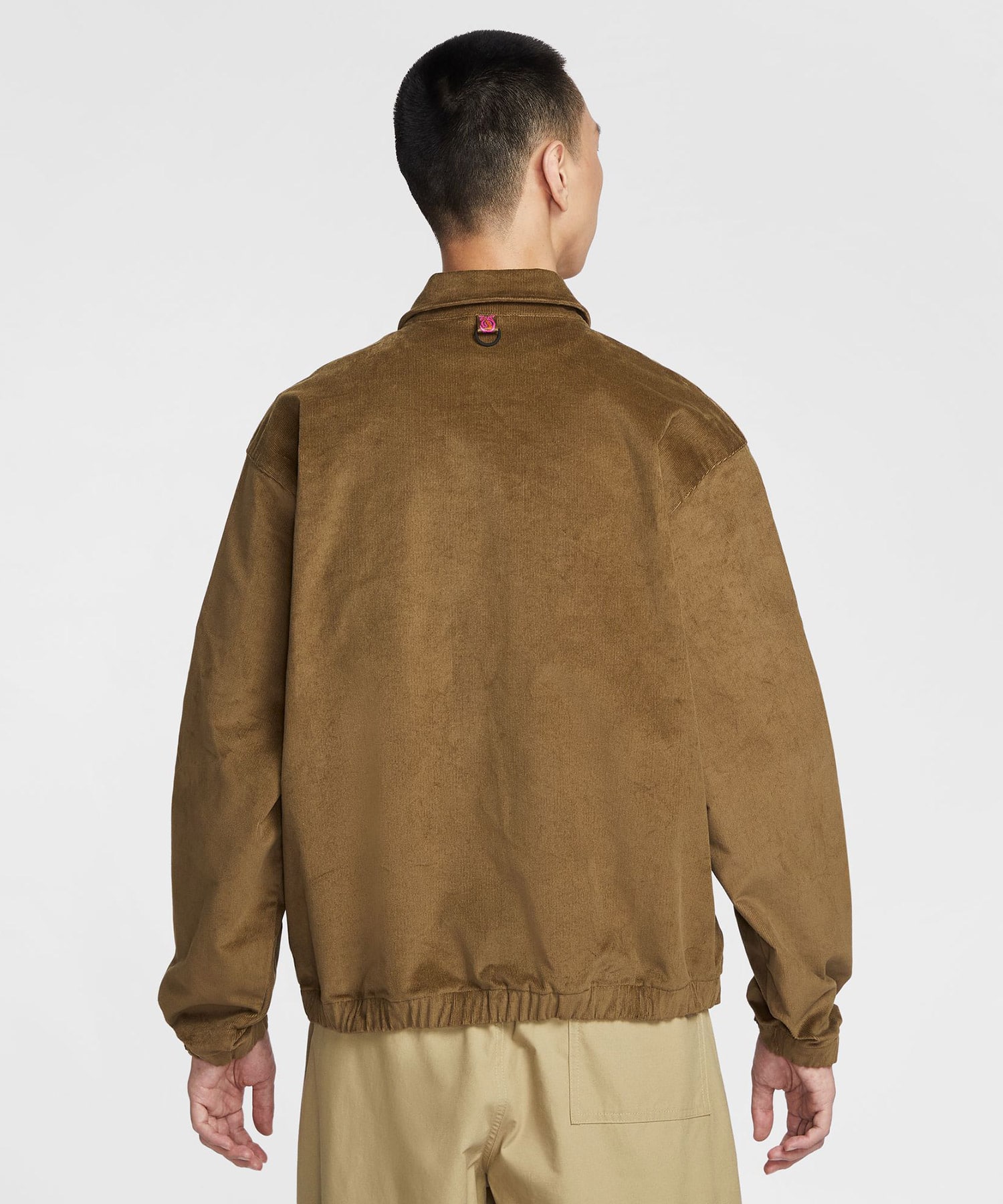 NIKE AS M NL HARRINGTON JACKET GCEL MOSSWOOD BROWNの画像