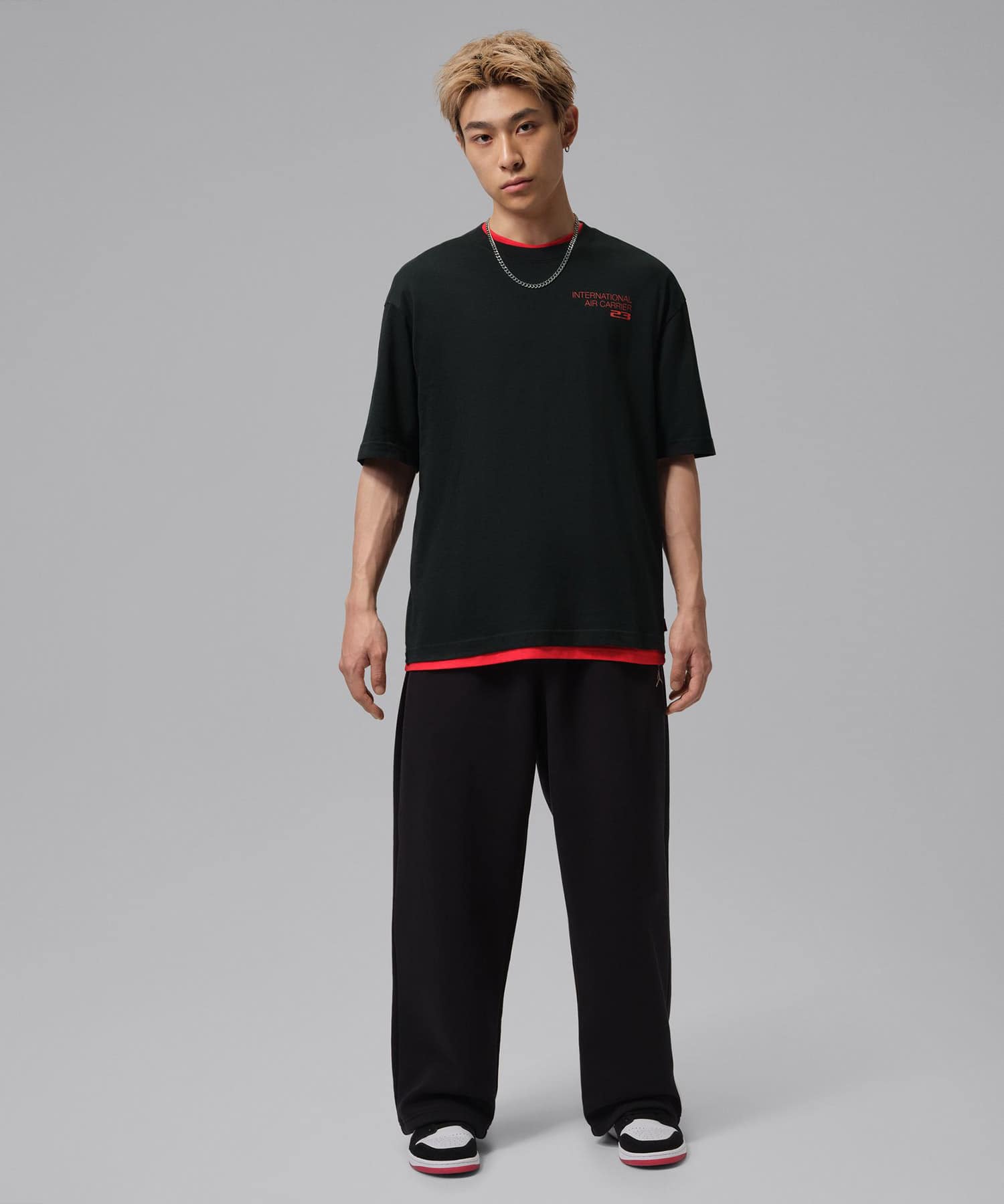 JORDAN BRAND AS M J BRK S AIR 85 SS CREW BLACKの画像