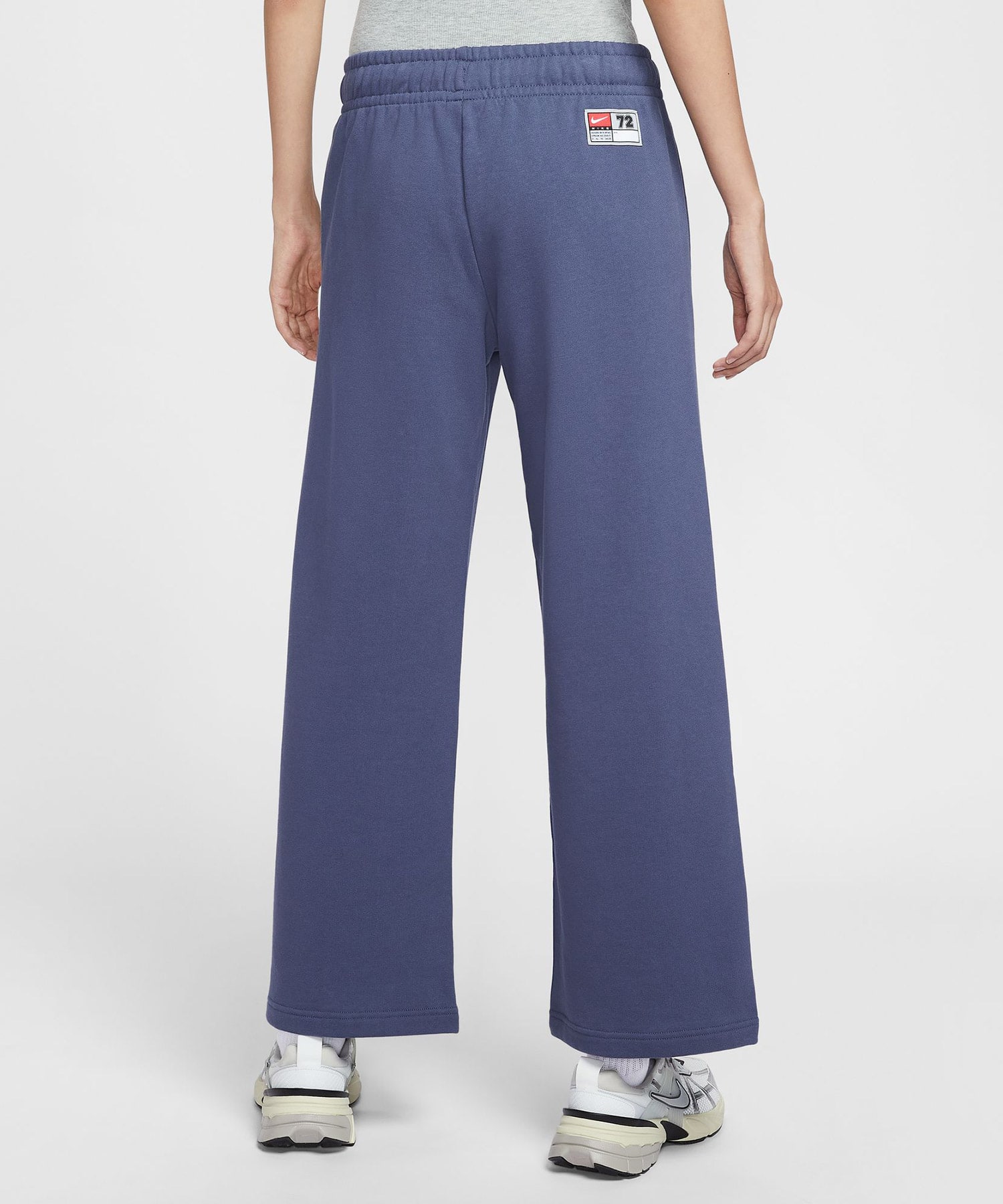 NIKE AS W NSW CLUB FLC PANT WIDE GC SANDED PURPLEの画像